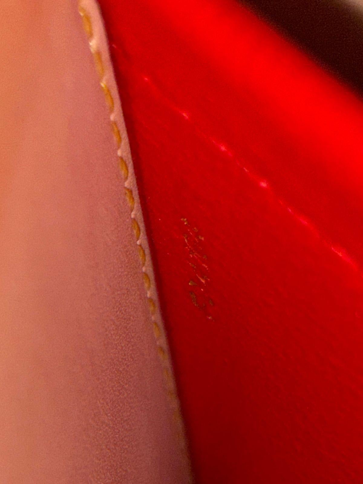 Noir Rare sac à clous Icono Crust Monogram rouge poney de Louis Vuitton x Louboutin, 2014 en vente