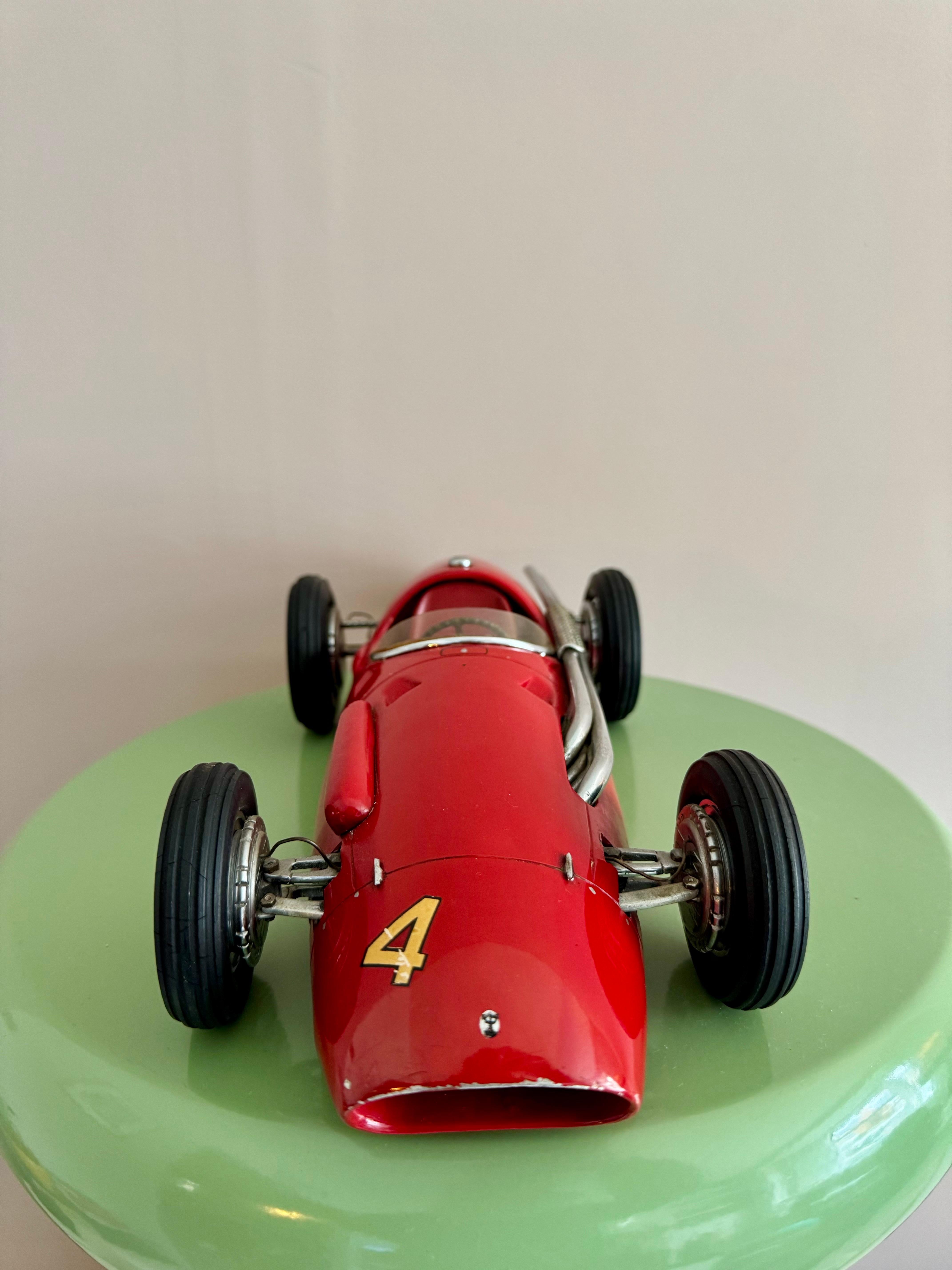 Brown Rare 20th century scratch built 1:12 scale model Maserati 250F by Michele Conti For Sale