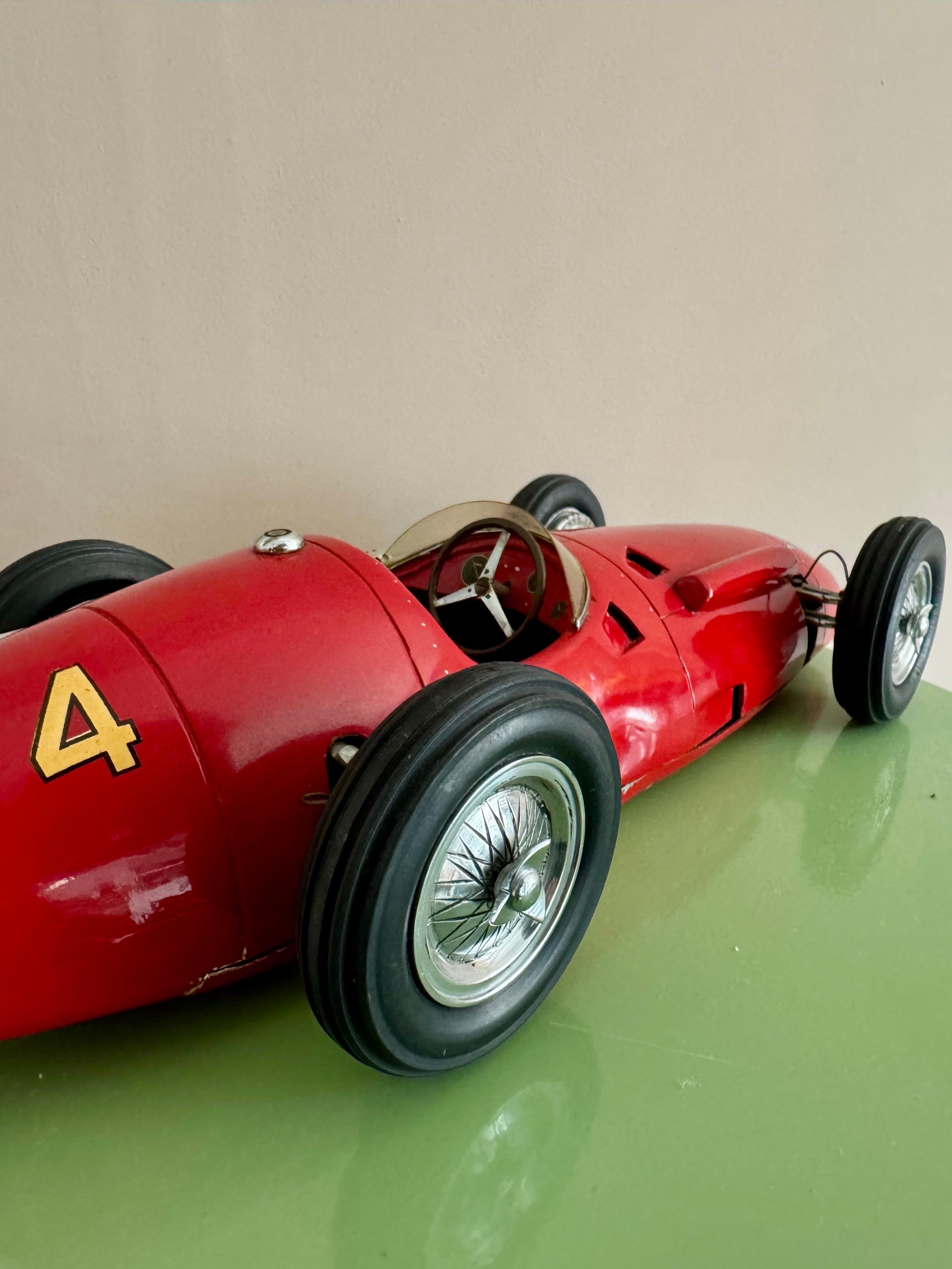 Women's or Men's Rare 20th century scratch built 1:12 scale model Maserati 250F by Michele Conti For Sale