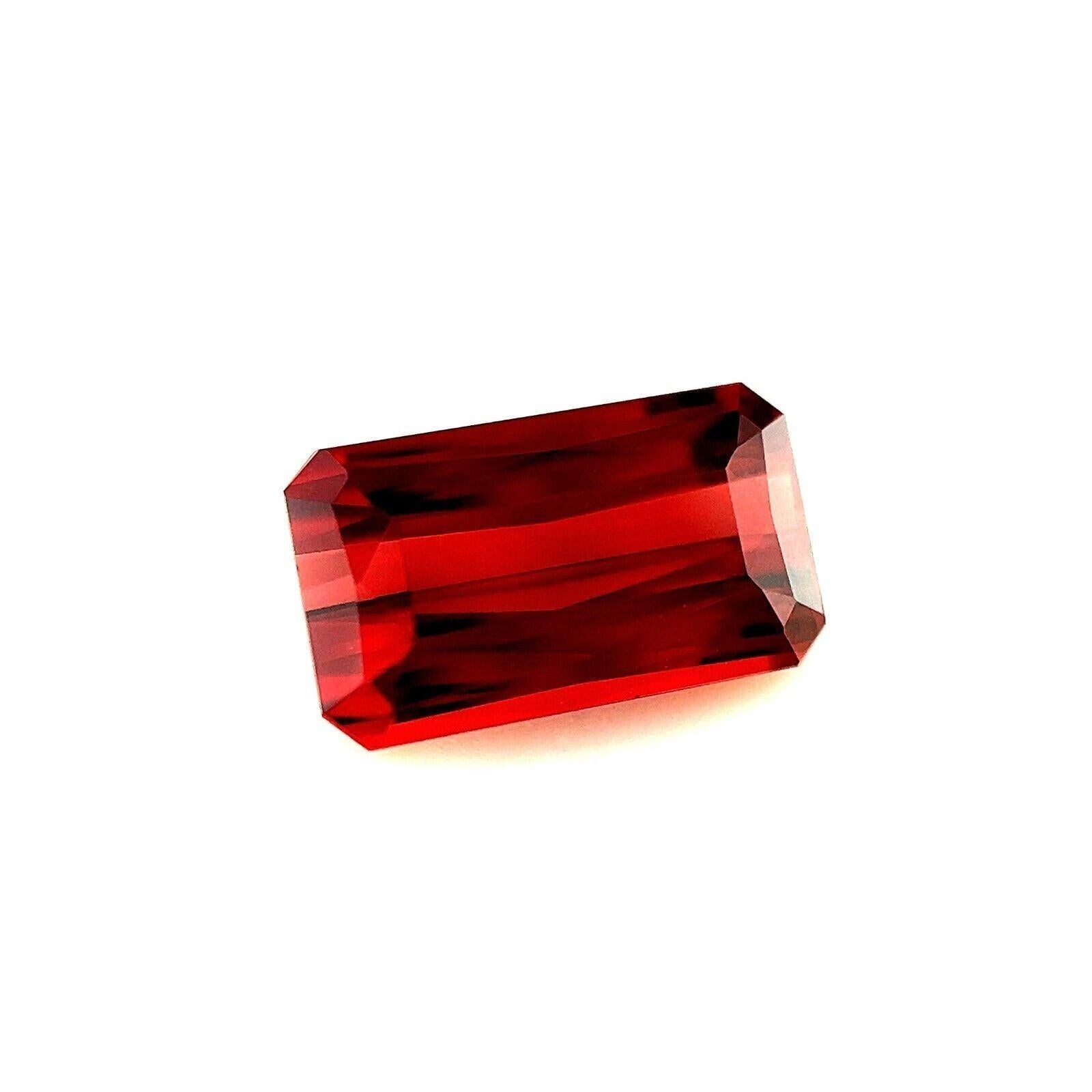 Rare 2.50ct Vivid Purple Red Rhodolite Garnet Emerald Octagon Cut Gem 10x5.7mm

Fine Natural Rhodolite Garnet Gemstone.
2.50 Carat with a beautiful vivid purple red colour and very good clarity, VS. Has an excellent emerald octagon cut with good