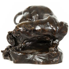 Rare sculpture française ancienne du dramatique désert de 26 Georges Gardet