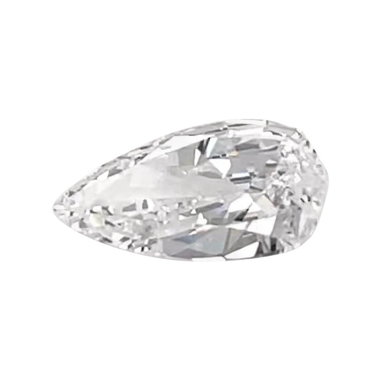 Seltener 3 Karat D IF Birne GIA#2203210541 zertifizierter natürlicher Diamant '4 Karat Spread' im Angebot