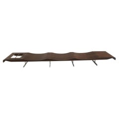 Rare 3m "Onda" Bench by Jorge Zalszupin