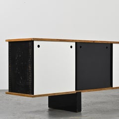 Rare buffet à 5 portes "Bloc" de Charlotte Perriand, CIRCA, circa 1962.