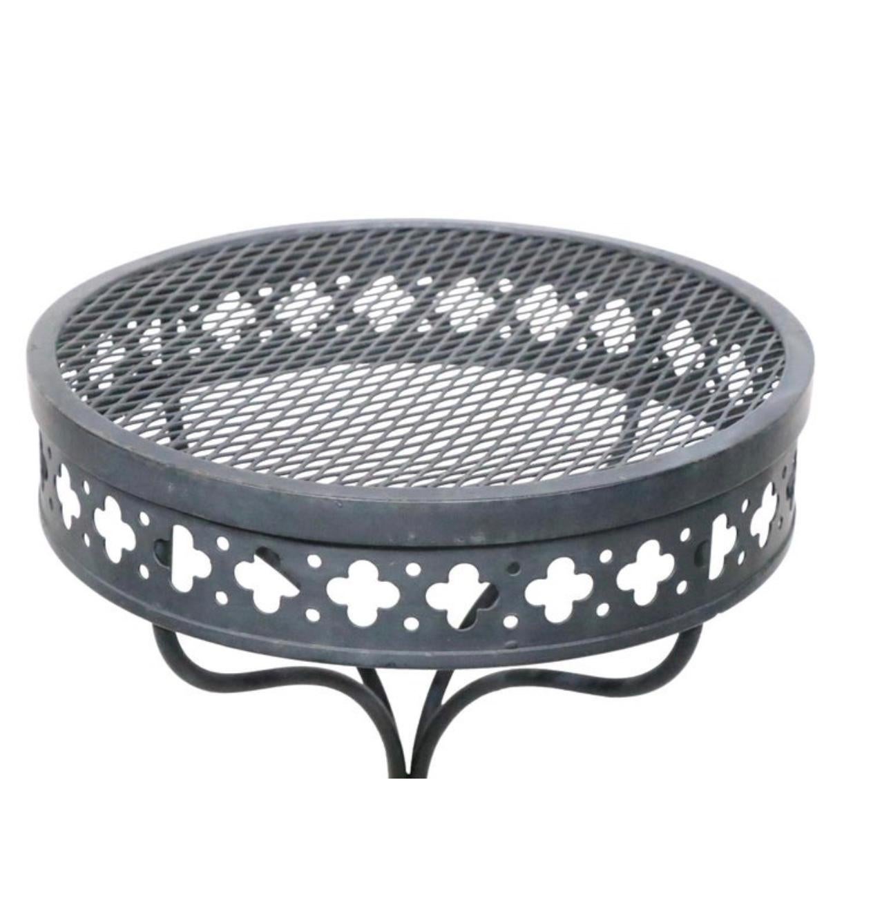 Seltenes 5-teiliges Eisen-Terrassenset „Taj Mahal“ von Salterini. Passende Bänke im Angebot 2