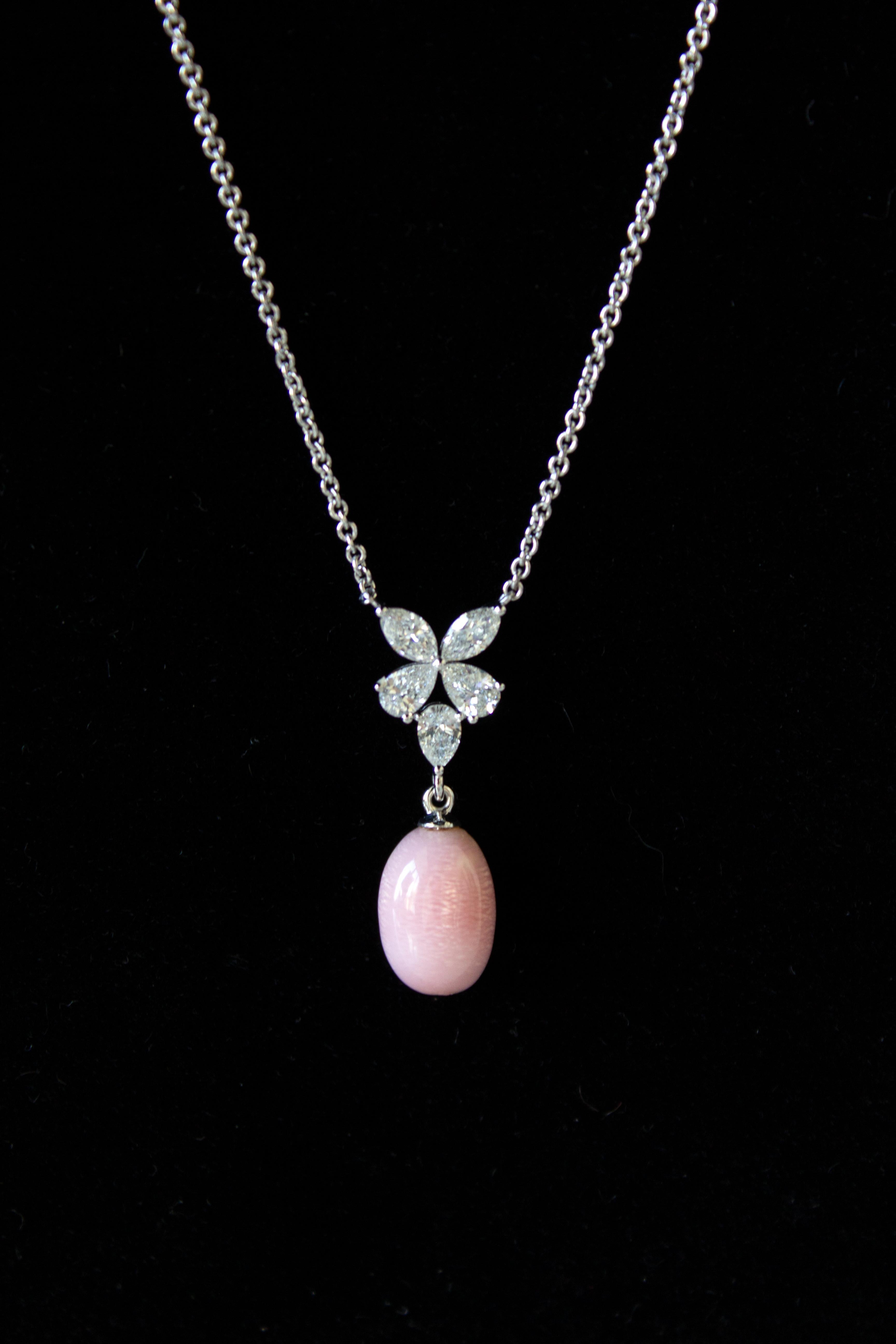 conch pearl necklace