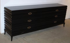 Tommi Parzinger Rare 6 Drawer Dresser