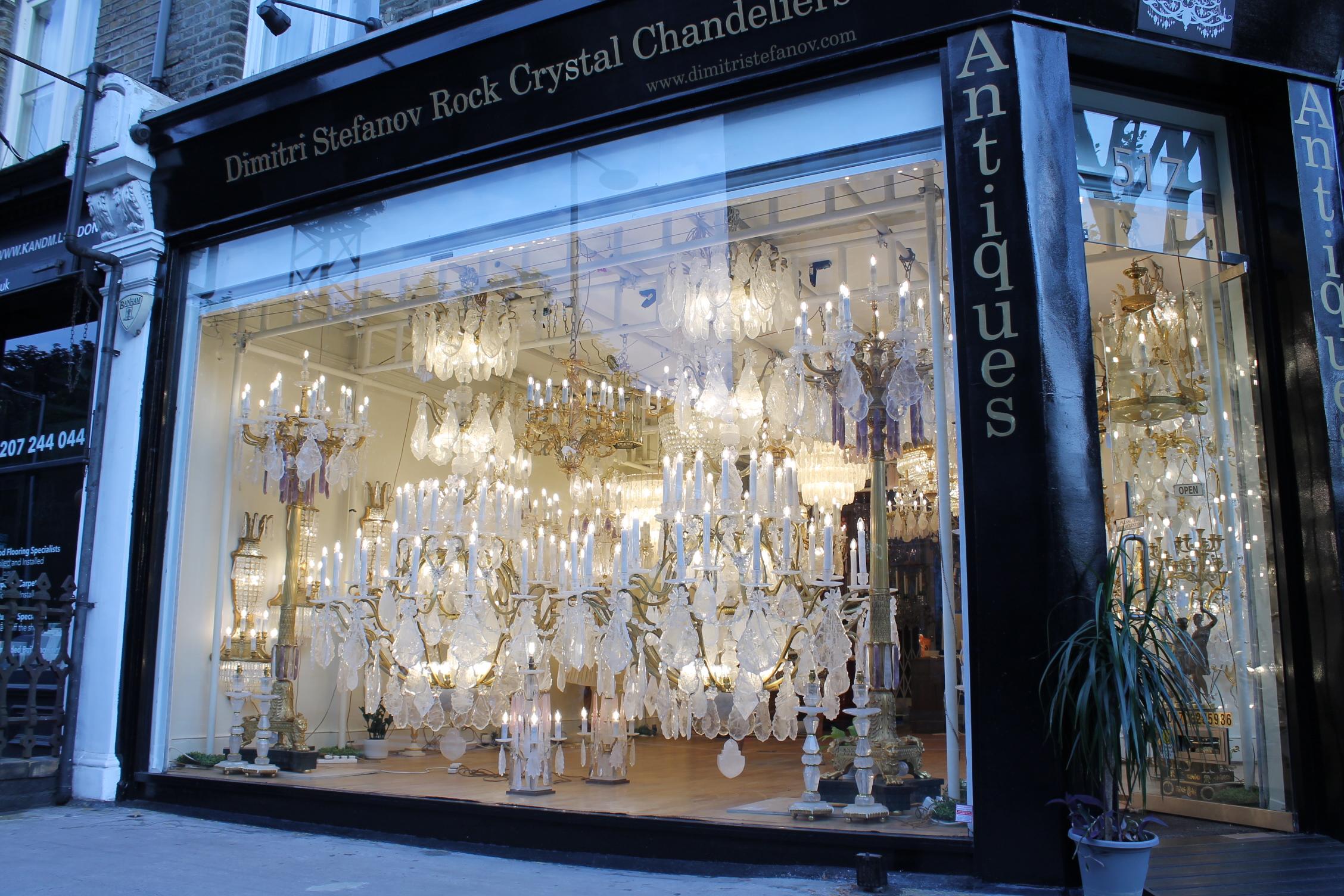 Rare 6 light Georgian Chandelier in Crystal c1870 For Sale 3