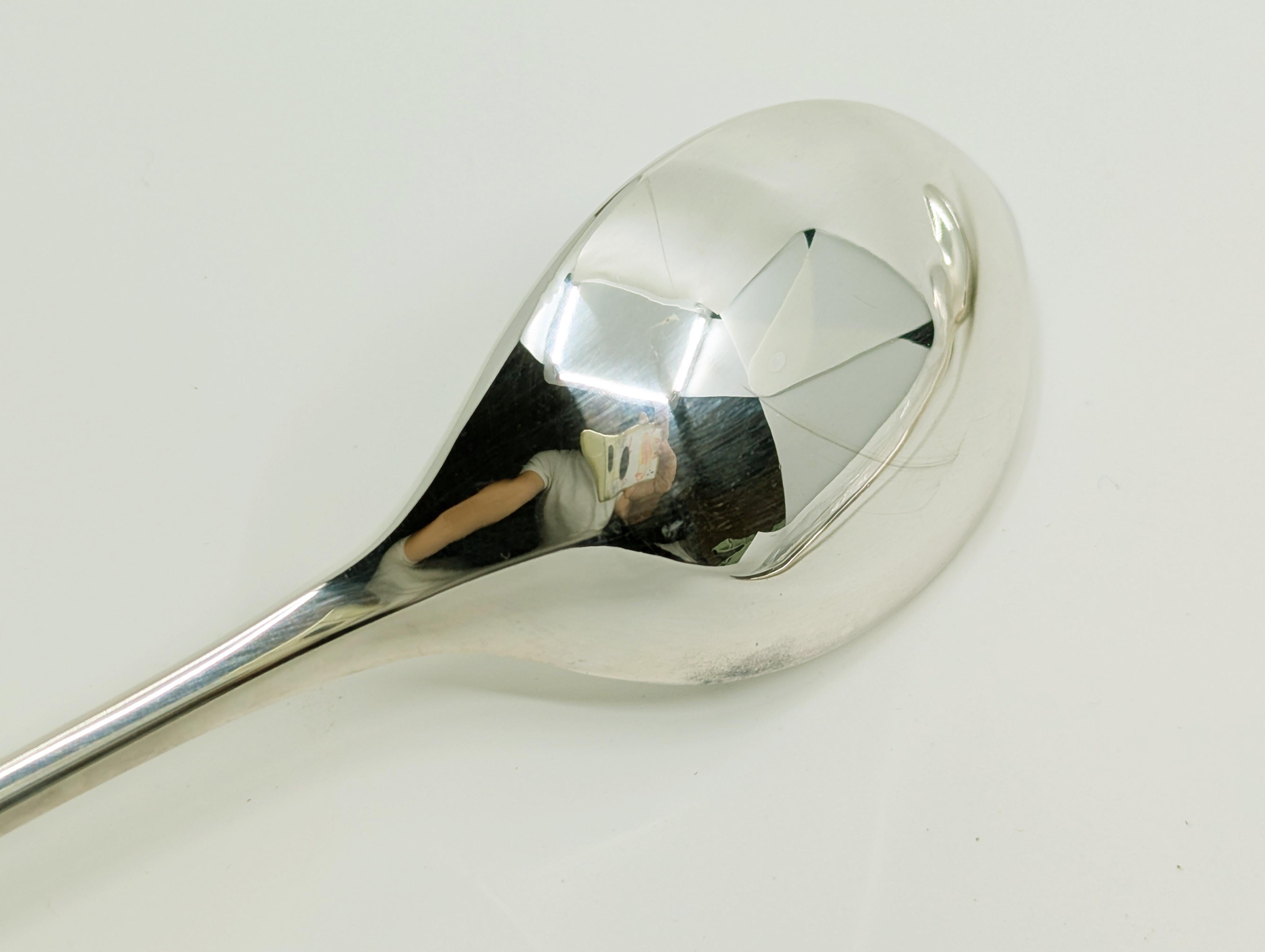 Raro set di posate Lotus in metallo placcato argento per 6 persone di Rosenthal, anni '60 in vendita 2