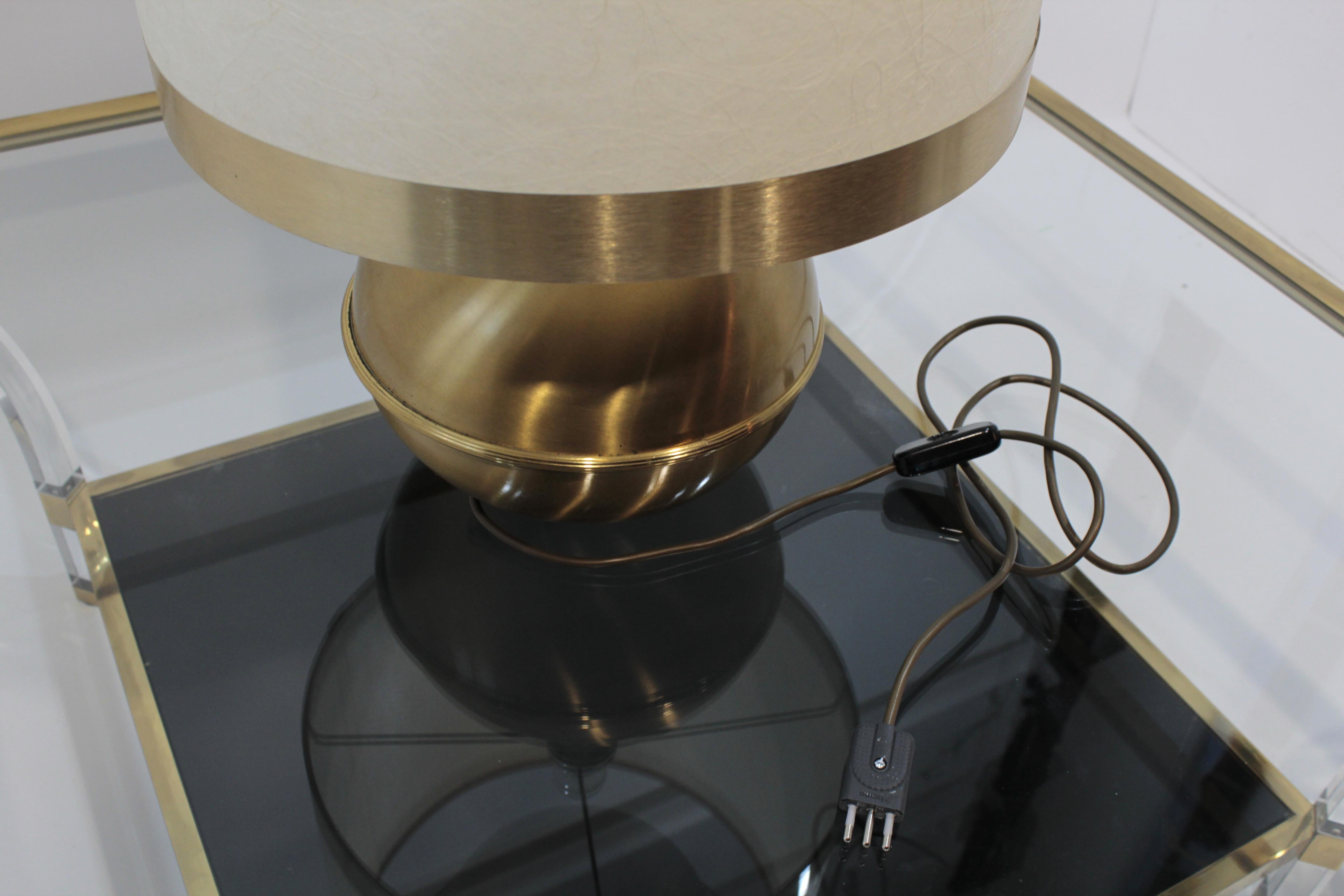 Rare 1960s-1970's Italian Design Lamperti Table Lamp For Sale 8