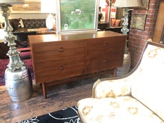 Rare 8 Drawer Teak Danish Mid-Century Modern Chest of Drawers by Erik Worts