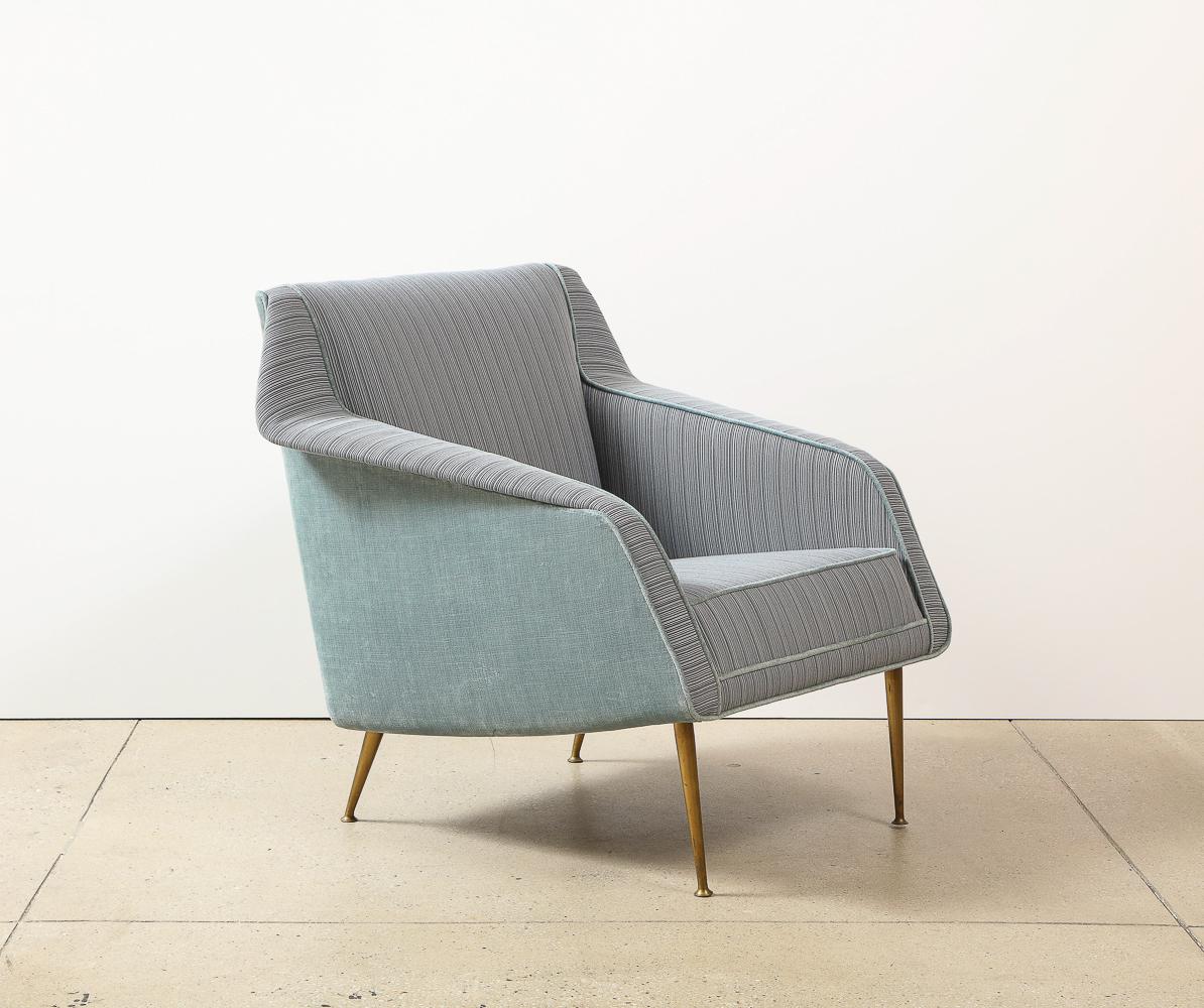 Hand-Crafted Rare 802 Lounge Chair by Carlo de Carli