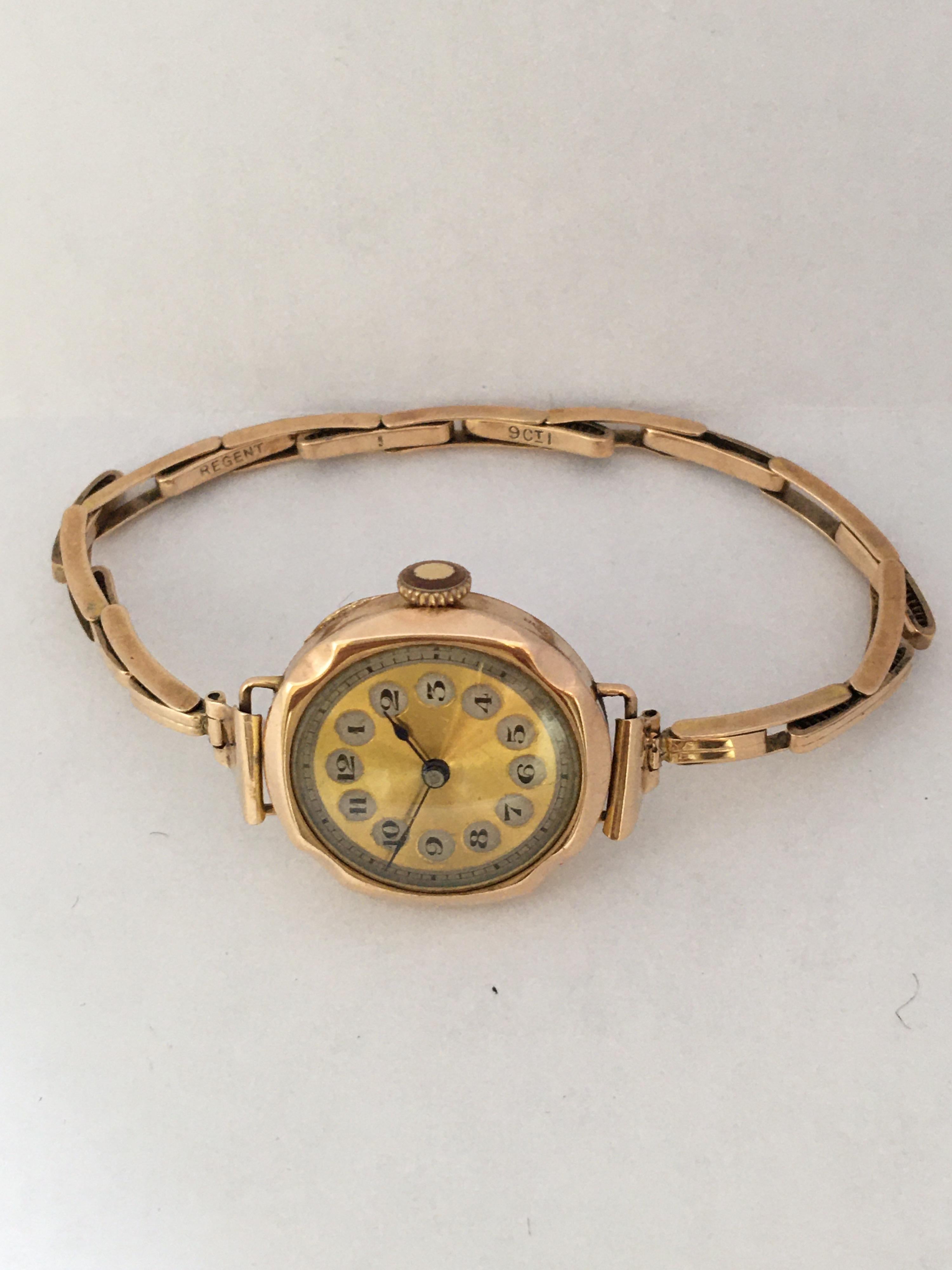 gold trench watch