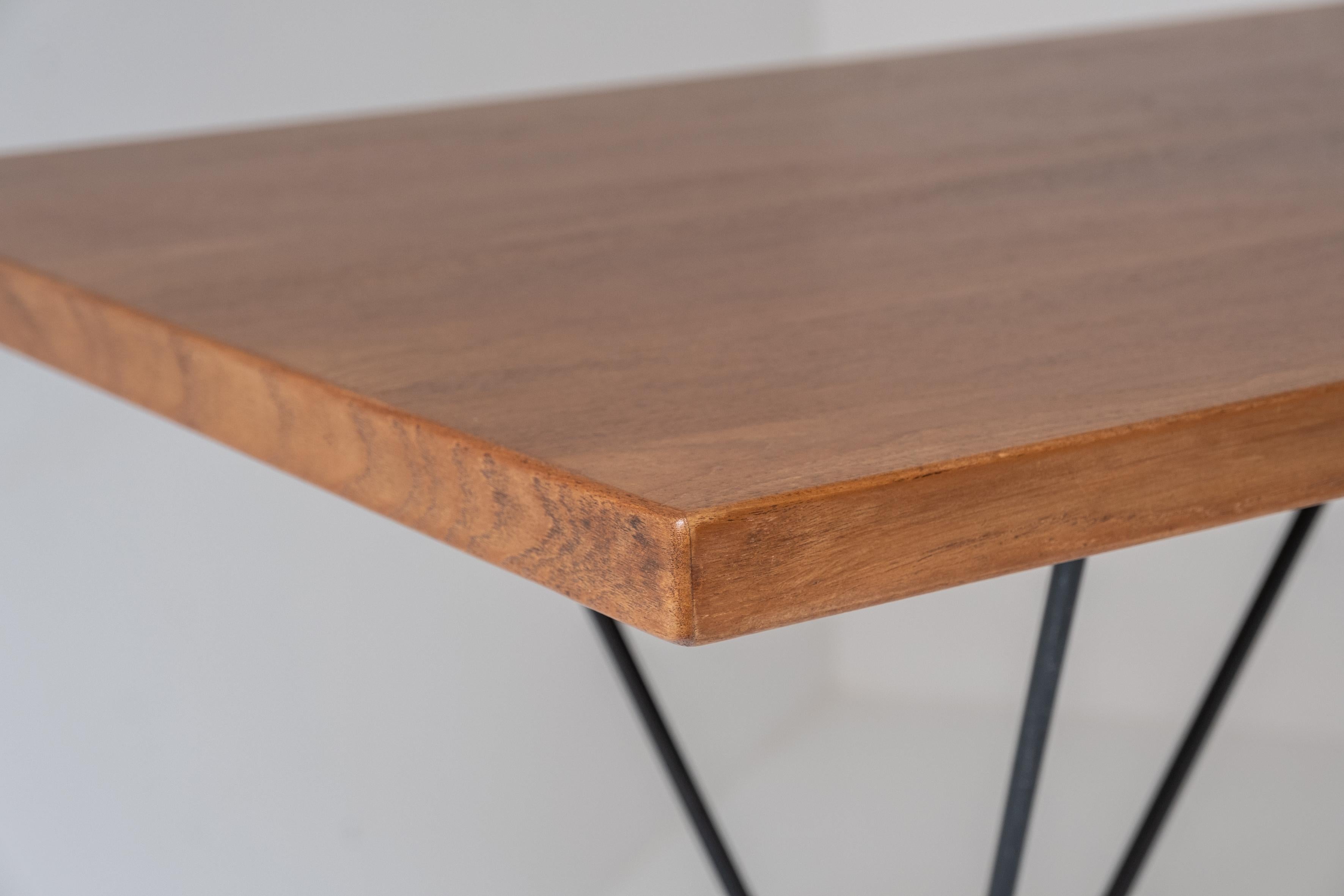 Rare A2 multi table by Bengt Johan Gullberg, Sweden 1950s. For Sale 4