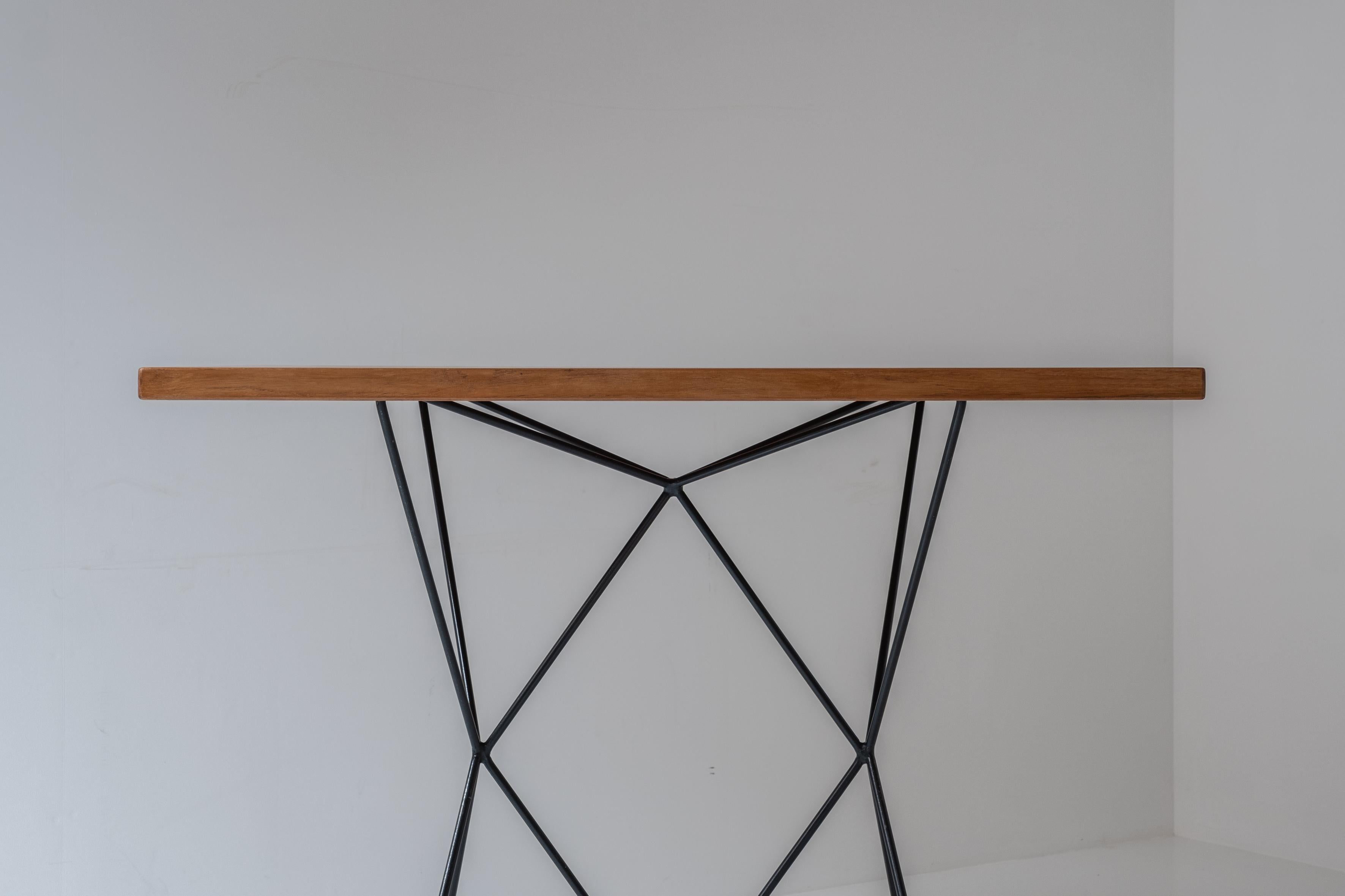 Rare A2 multi table by Bengt Johan Gullberg, Sweden 1950s. In Good Condition For Sale In Antwerp, BE