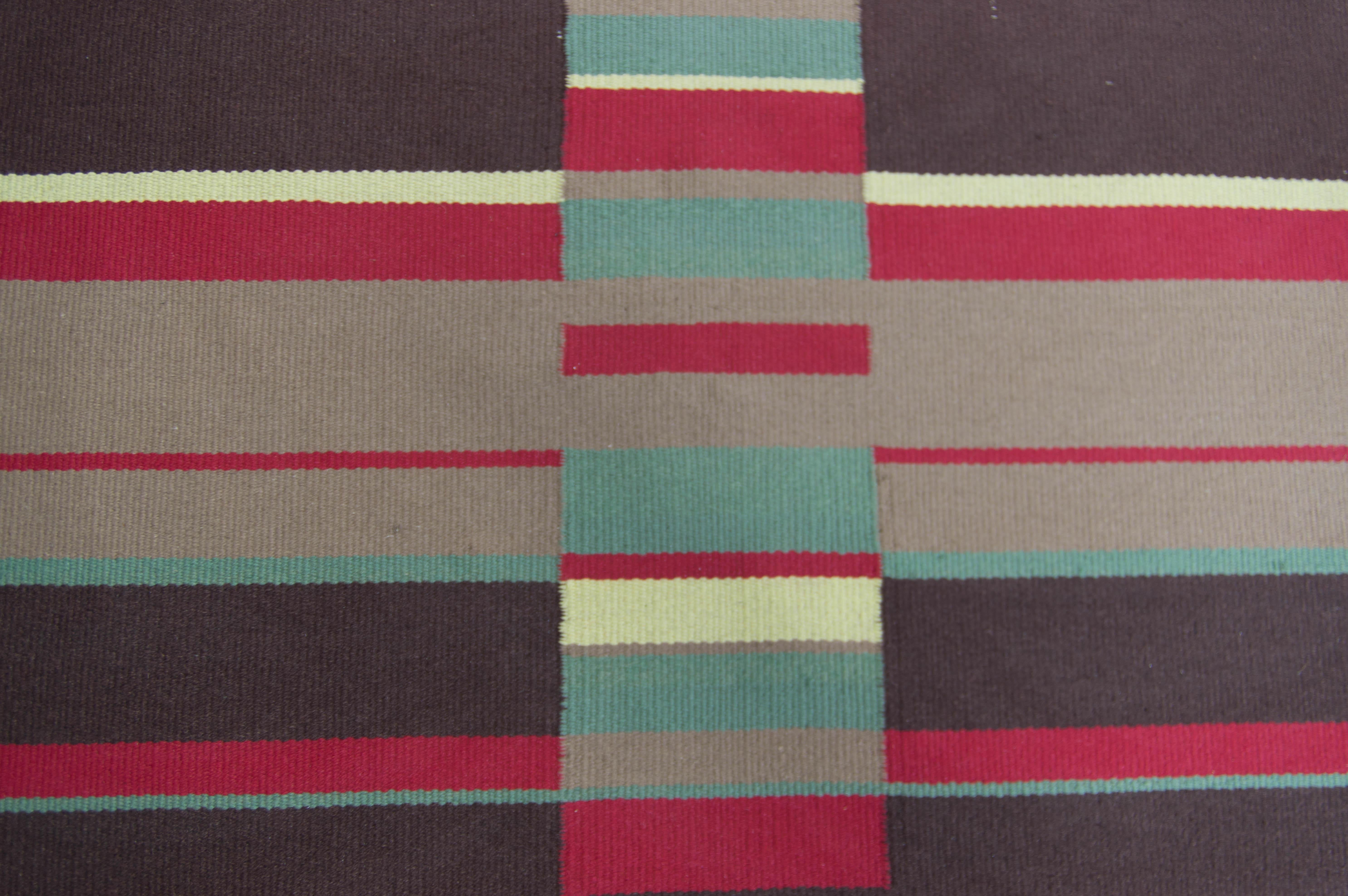 Raro tappeto astratto modernista di Antonin Kybal, 1948 in vendita 6