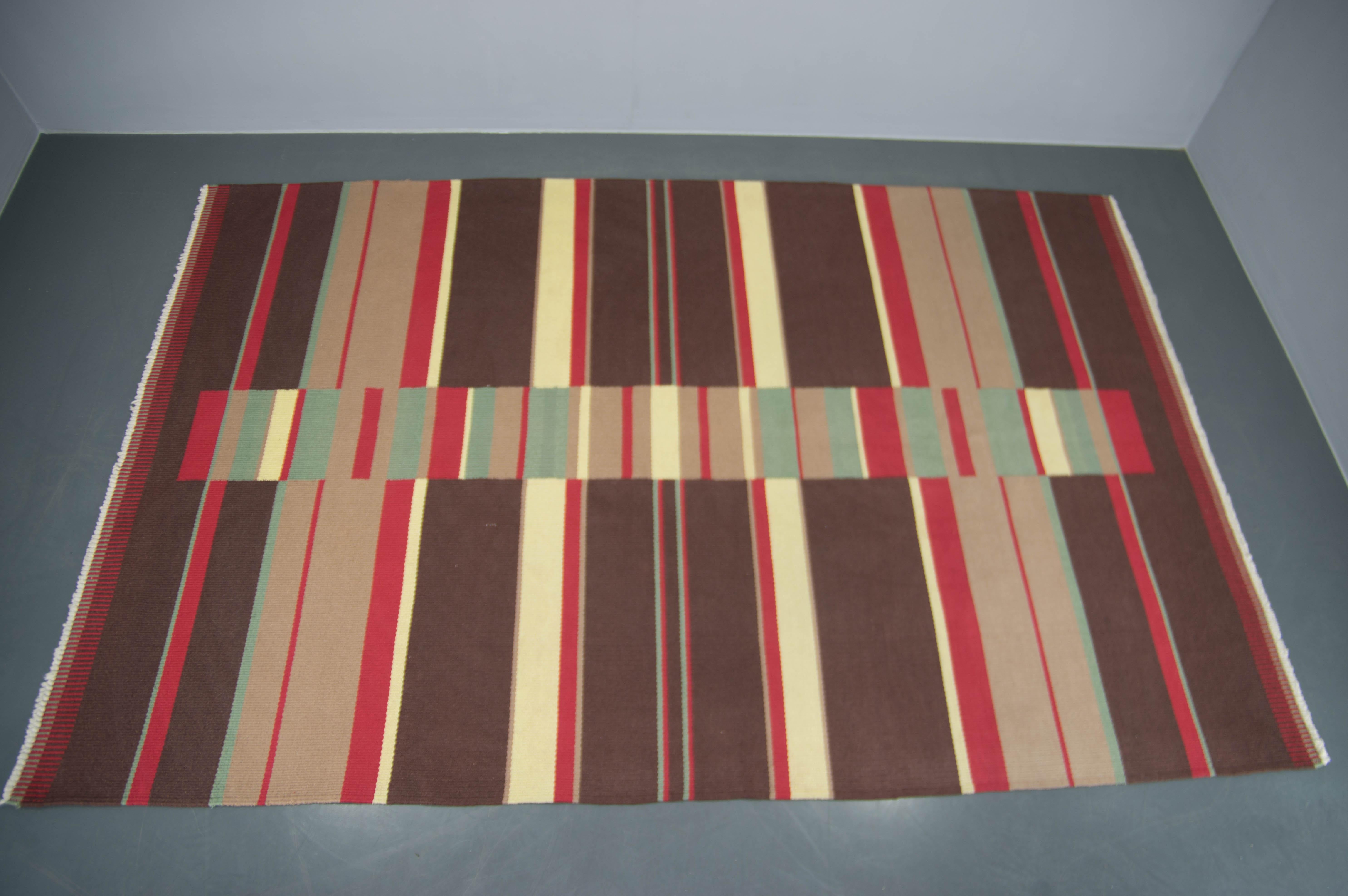 Ceco Raro tappeto astratto modernista di Antonin Kybal, 1948 in vendita