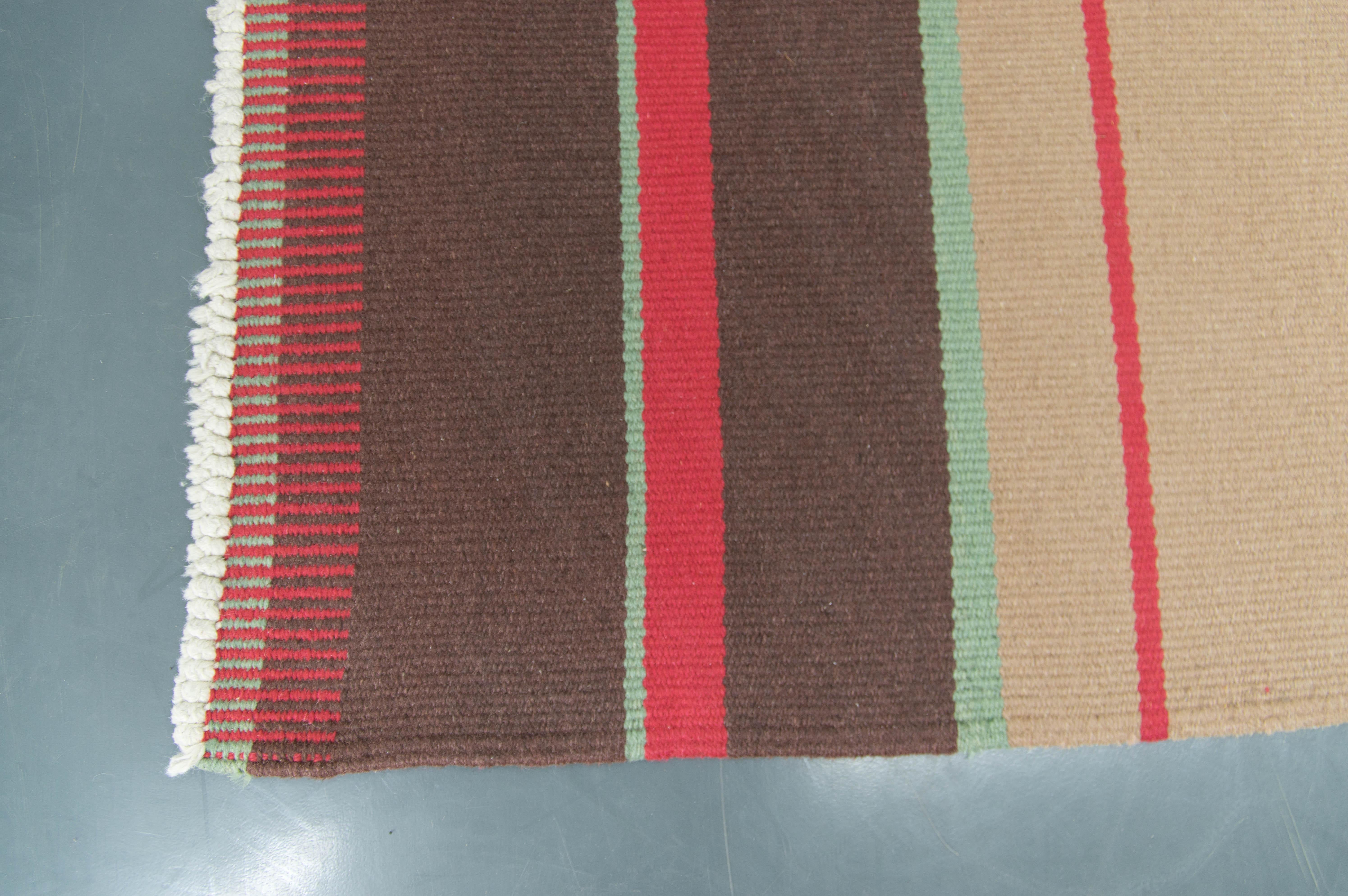 Metà XX secolo Raro tappeto astratto modernista di Antonin Kybal, 1948 in vendita