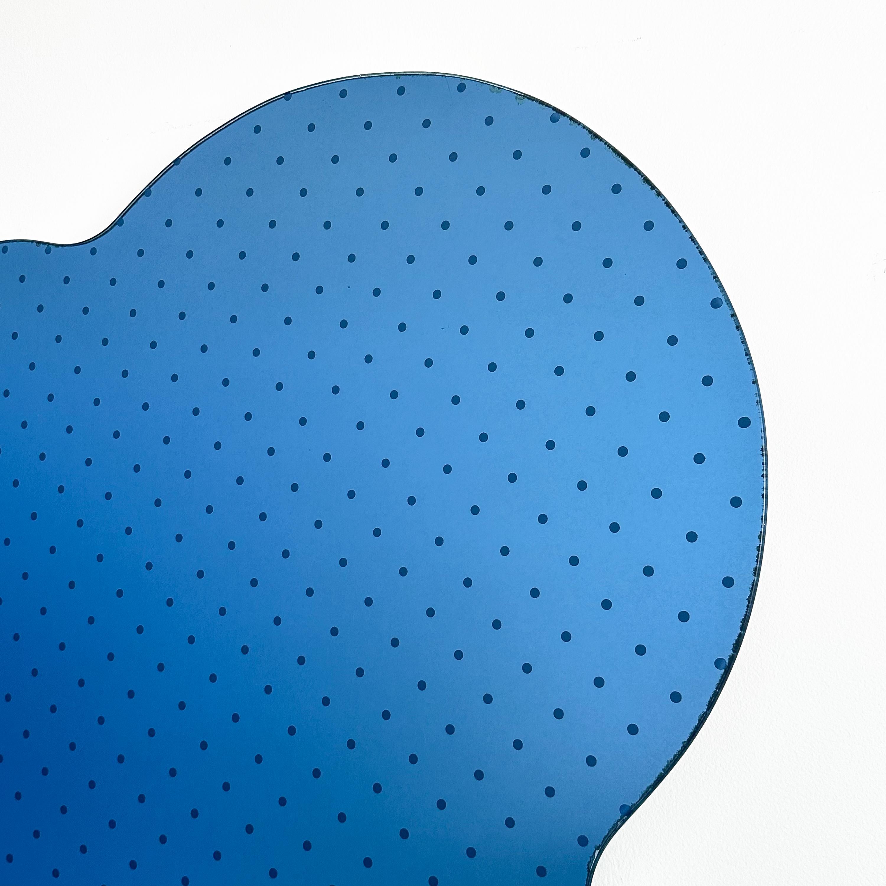 Raro specchio da parete Acerbis Morphos Blue Cloud 4