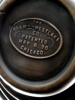 Rare Adams and Westlake Bow Arm Pullman Car Railroad Lamp