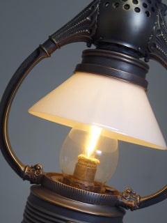 Rare Adams and Westlake Bow Arm Pullman Car Railroad Lamps