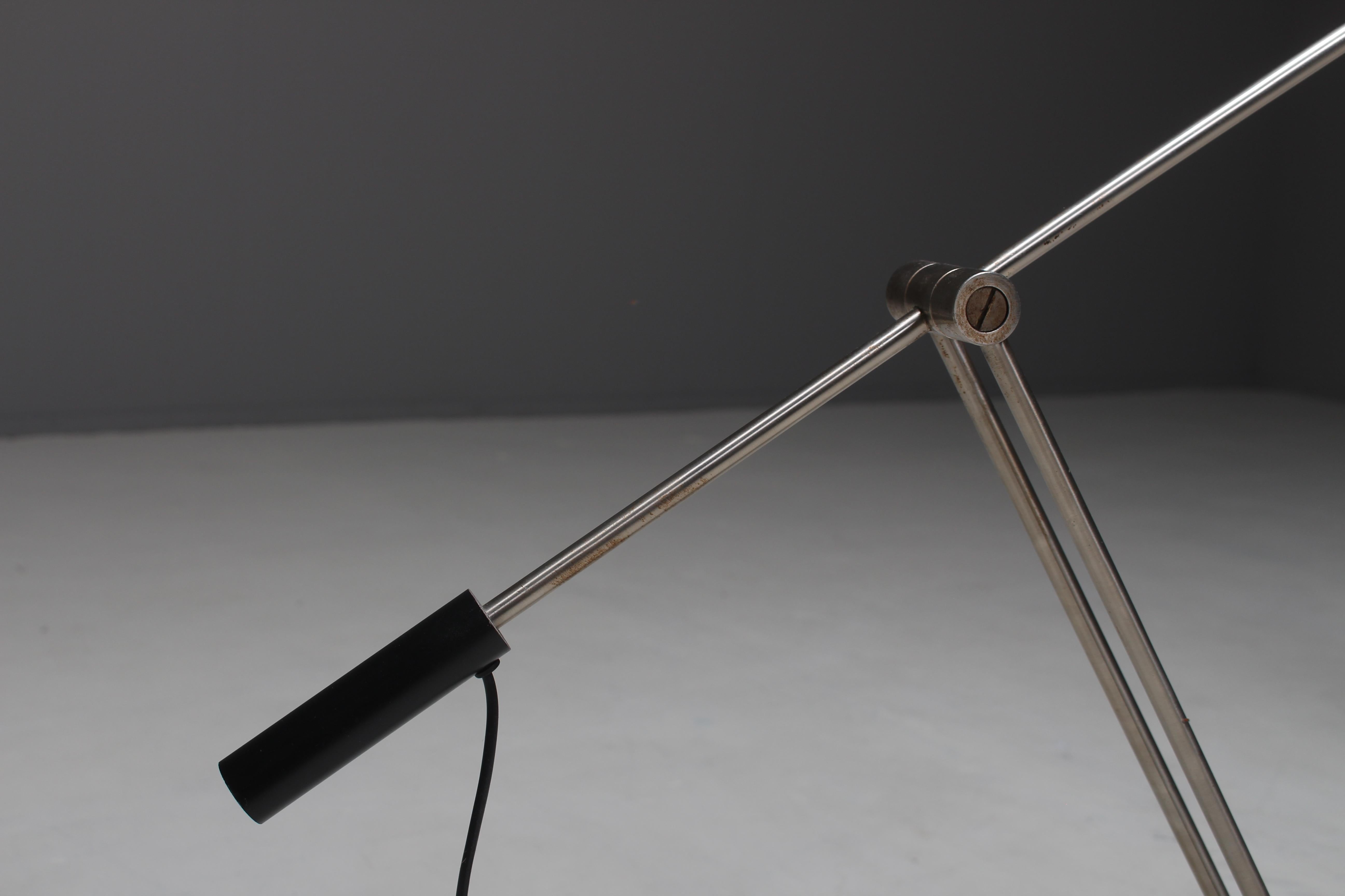 Rare Adjustable Floor Lamp by J.J.M. Hoogervorst for Anvia, the Netherlands For Sale 2