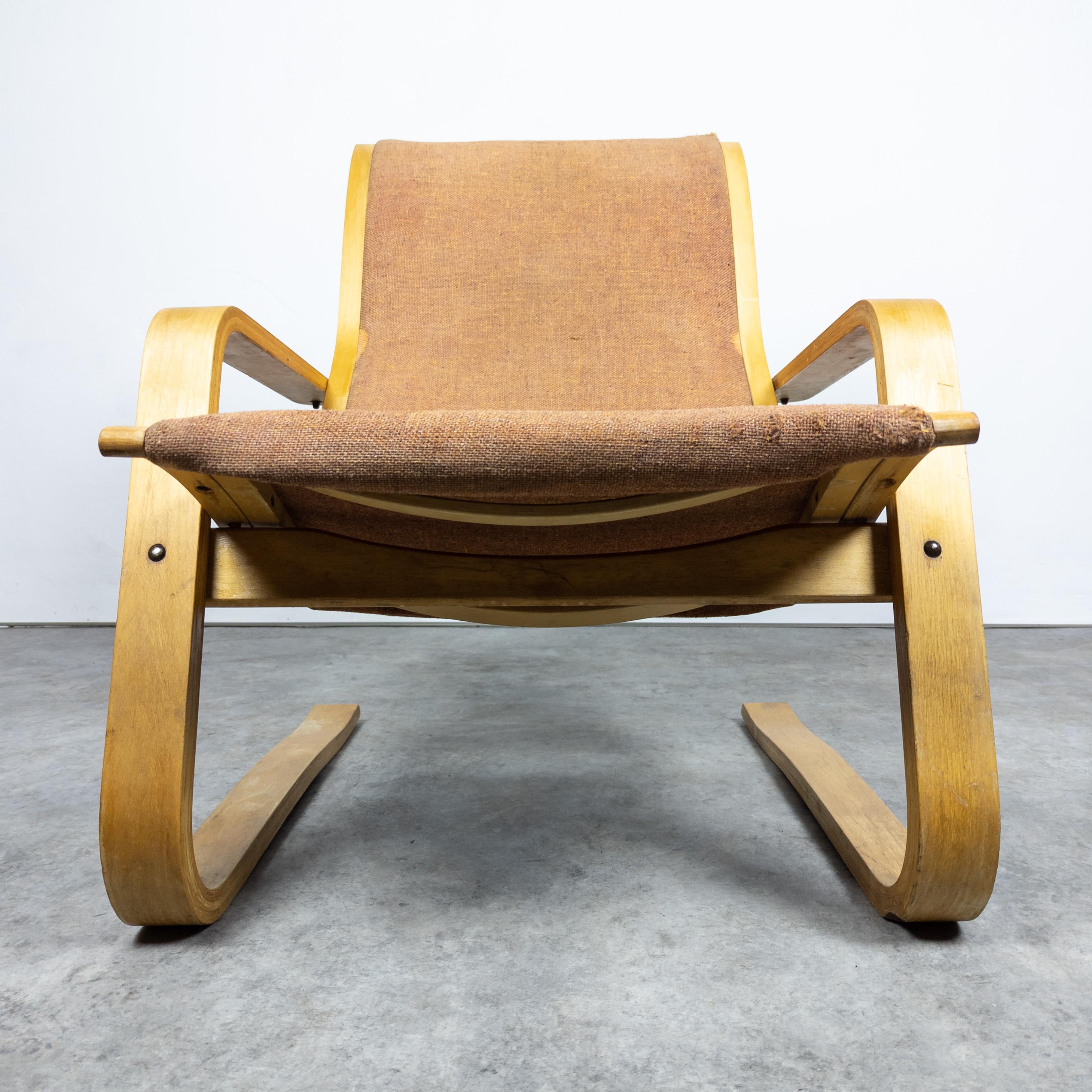 Rare Adjustable Lounge Chair by Jan Bočan & Jan Šrámek & Zbyněk Hřivnáč  For Sale 2