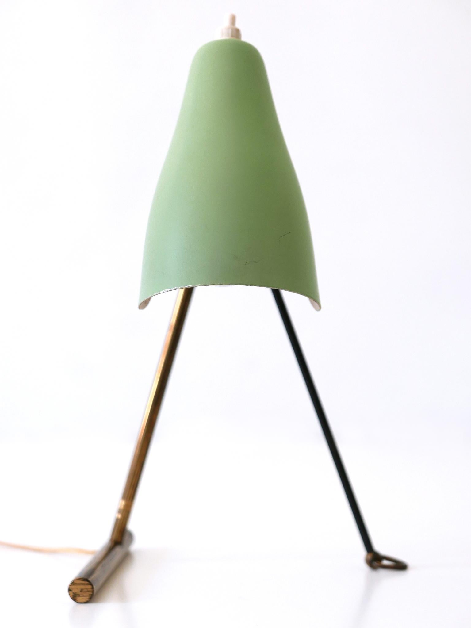 Rare et réglable lampe de bureau ou de table Stilnovo mi-siècle moderne, Italie, années 1950 en vente 12