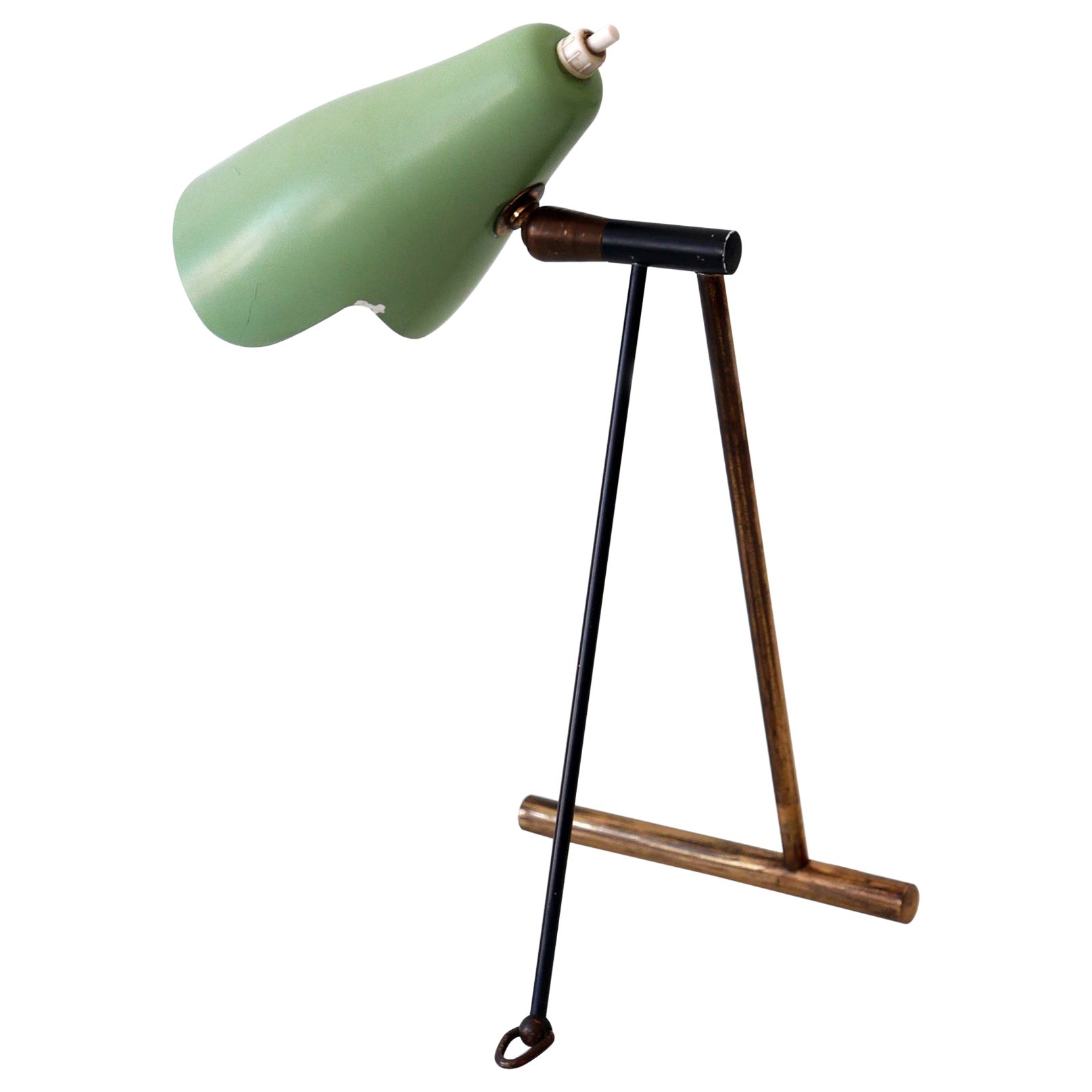 Rare & Adjustable Mid-Century Modern Stilnovo Wall or Table Lamp Italy 1950s