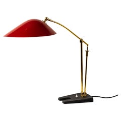 Rare Adjustable Rupert Nikoll Table Lamp Vienna Around 1950s