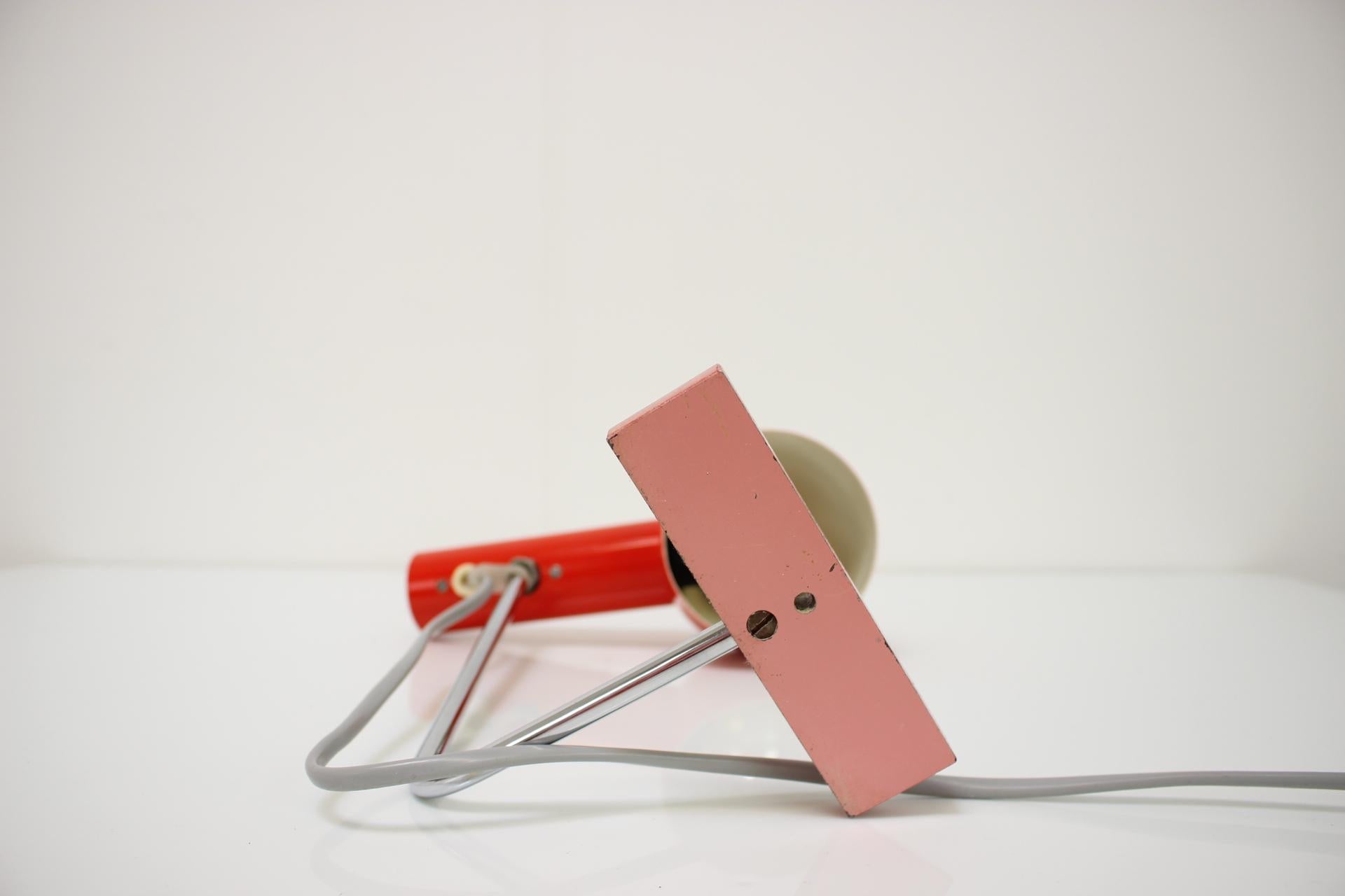 Rare Adjustable Table Lamp by Napako, 1960's, Czechoslovakia For Sale 5