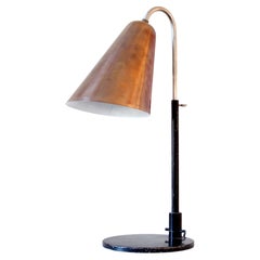 Rara lampada da tavolo regolabile di Vilhelm Lauritzen e Frits Schlegel