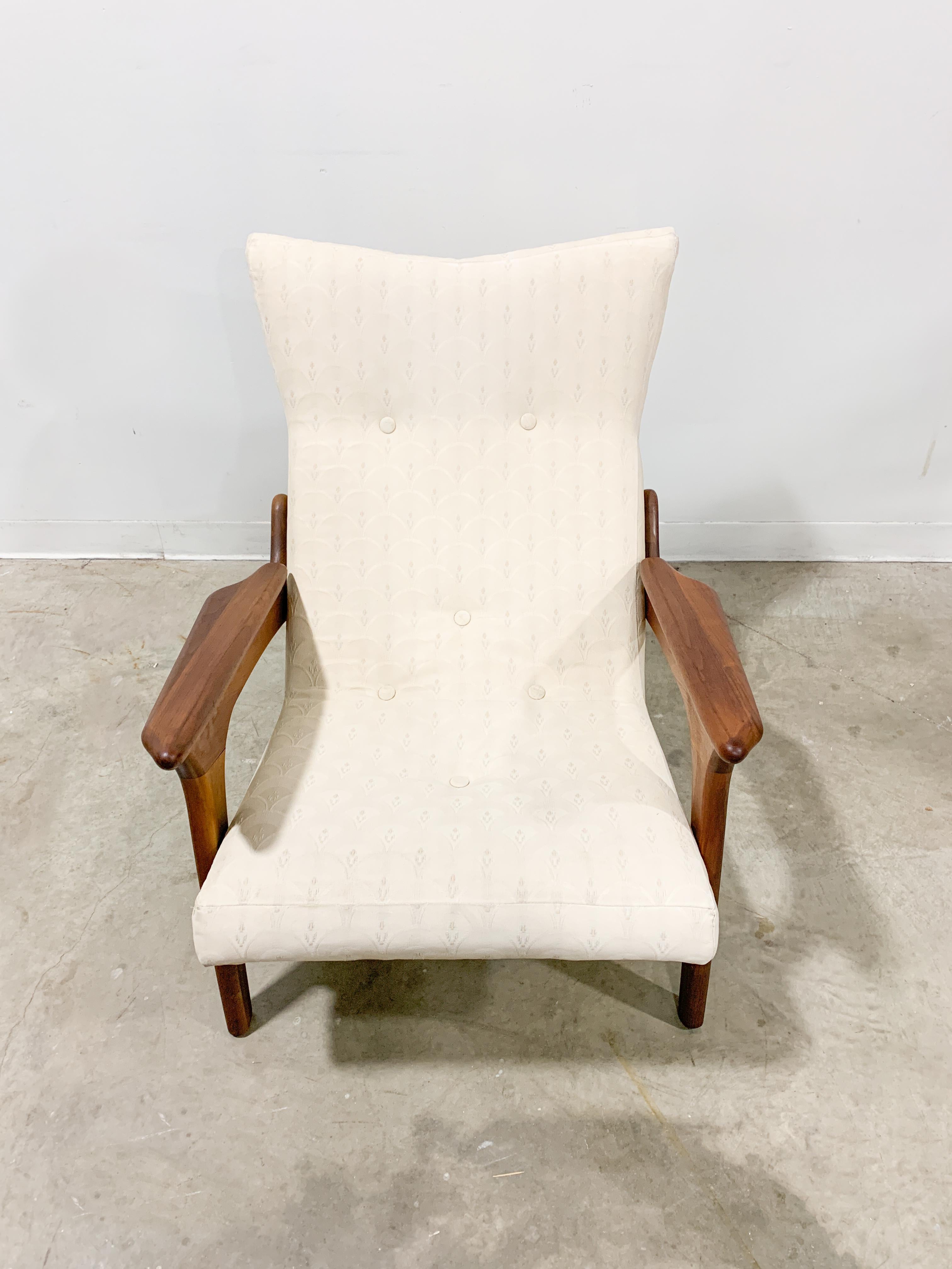 Rare Adrian Pearsall Lounge Chair and Ottoman 1