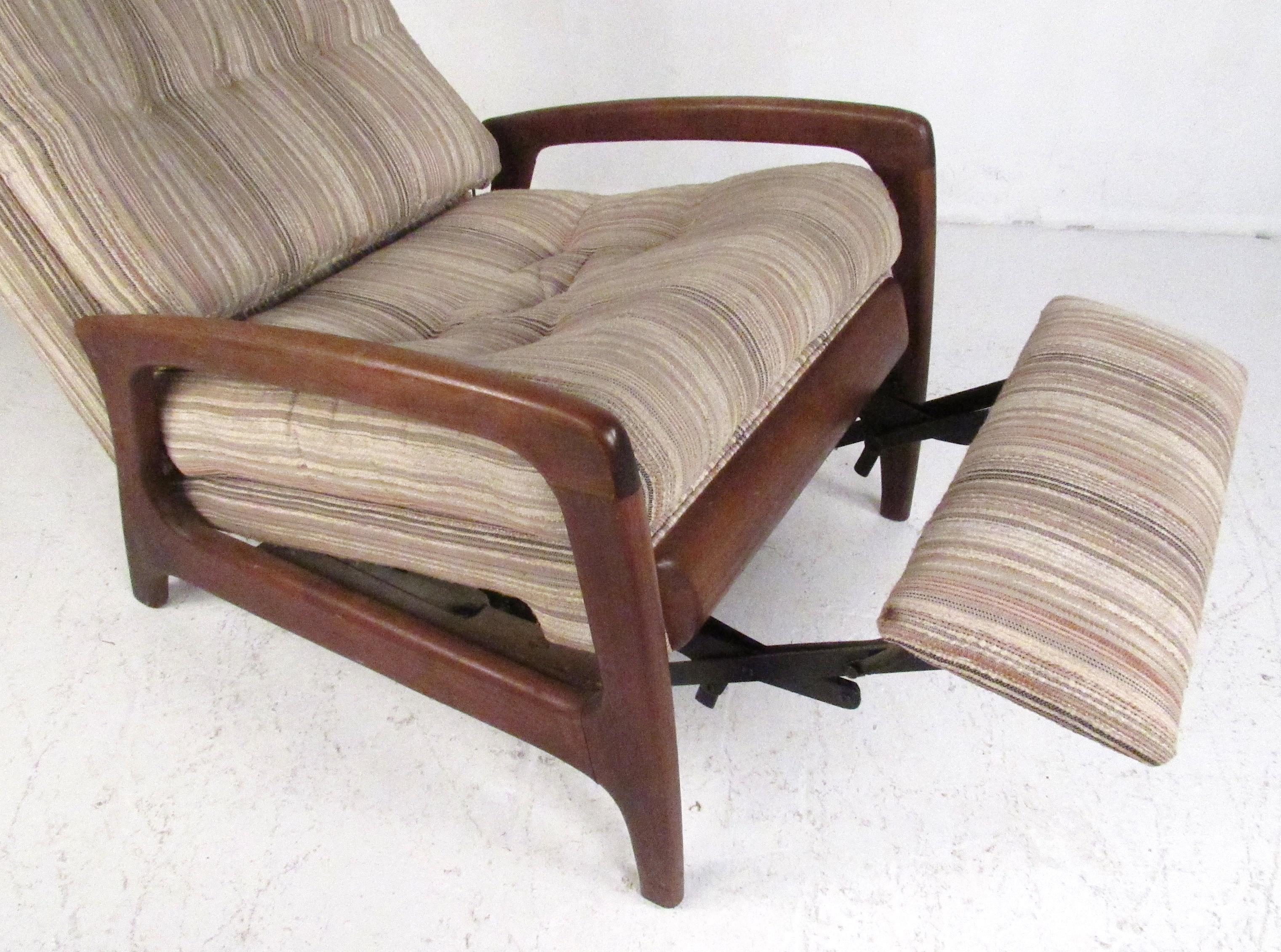 Rare Adrian Pearsall Midcentury Highback Recliner at 1stDibs | adrian ...