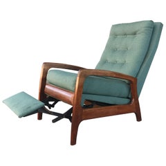 Rare Adrian Pearsall Midcentury Highback Recliner / Lounge Chair