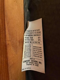 Rare Adrian Pearsall Split Reed Wing Chair