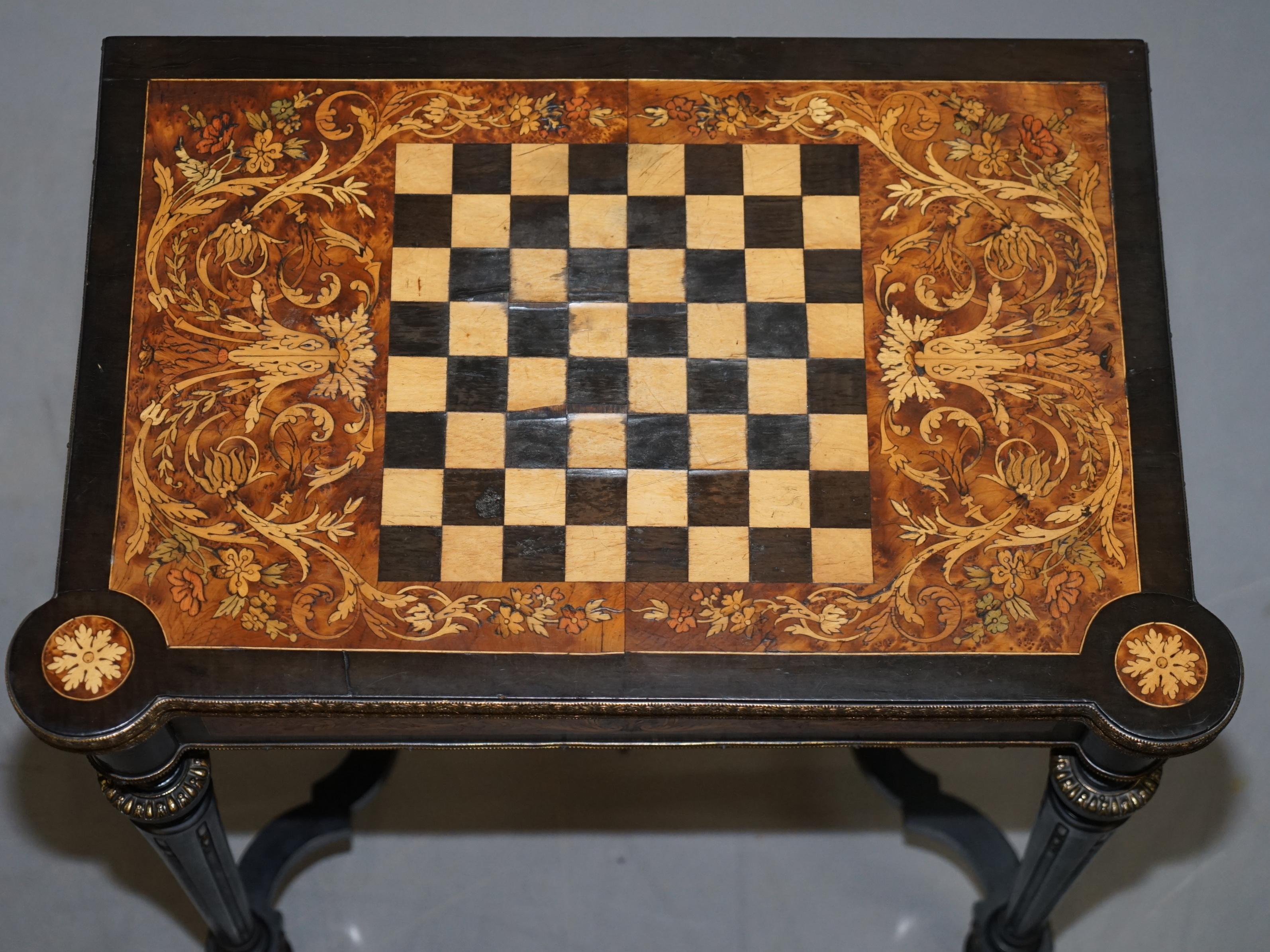 folding card table and chairs