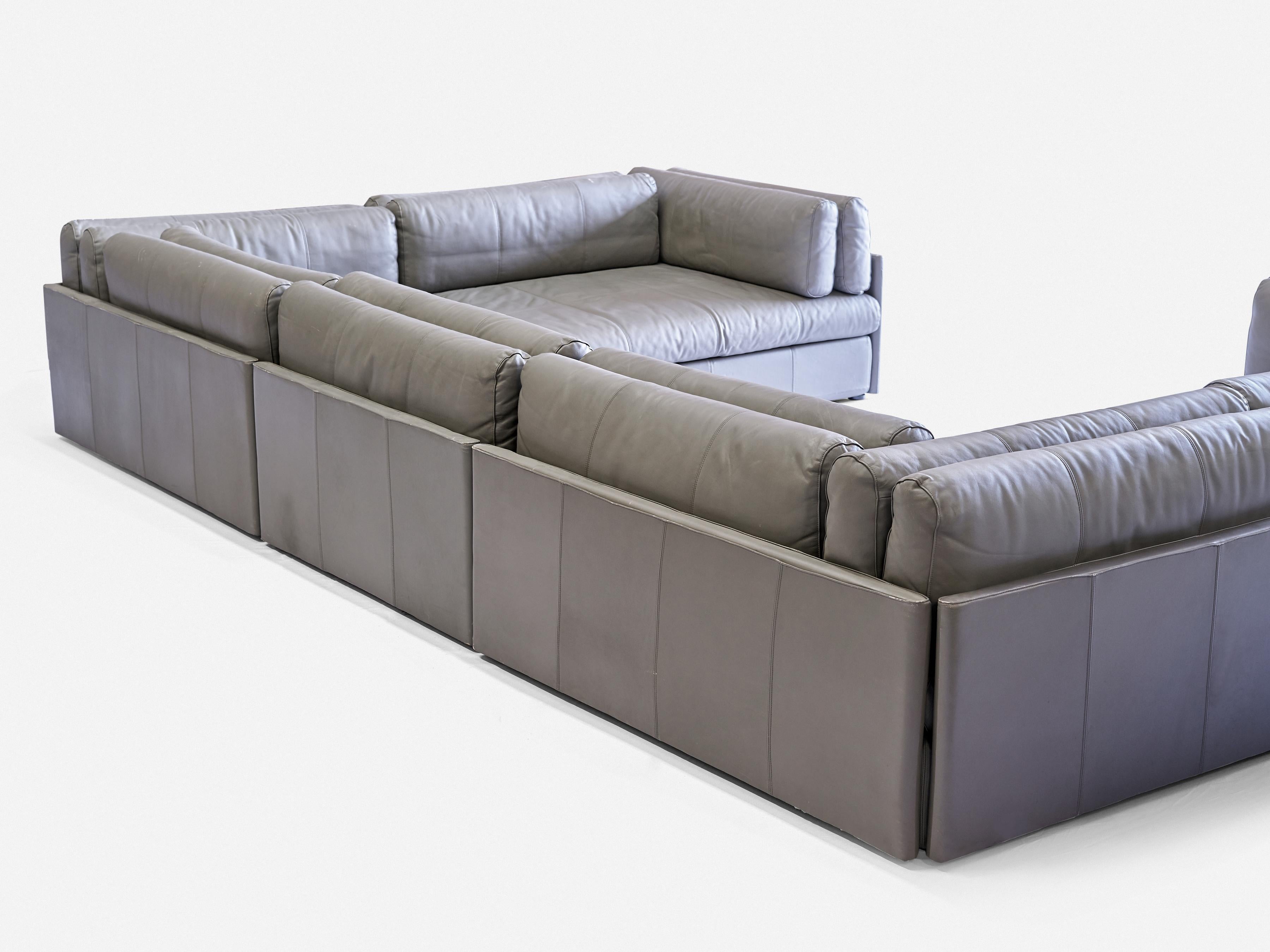 Rare Afra & Tobia Scarpa ELOGIO sofa for B&B Italia For Sale 2