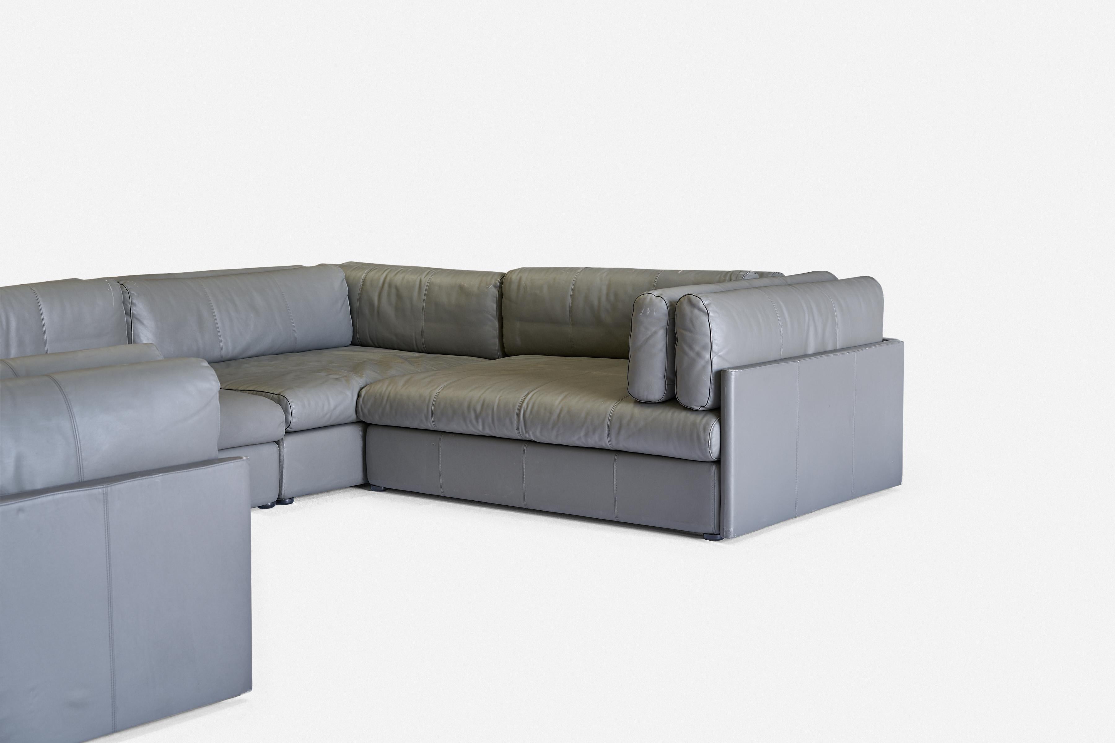Raro sofá Afra & Tobia Scarpa ELOGIO para B&B Italia Italiano