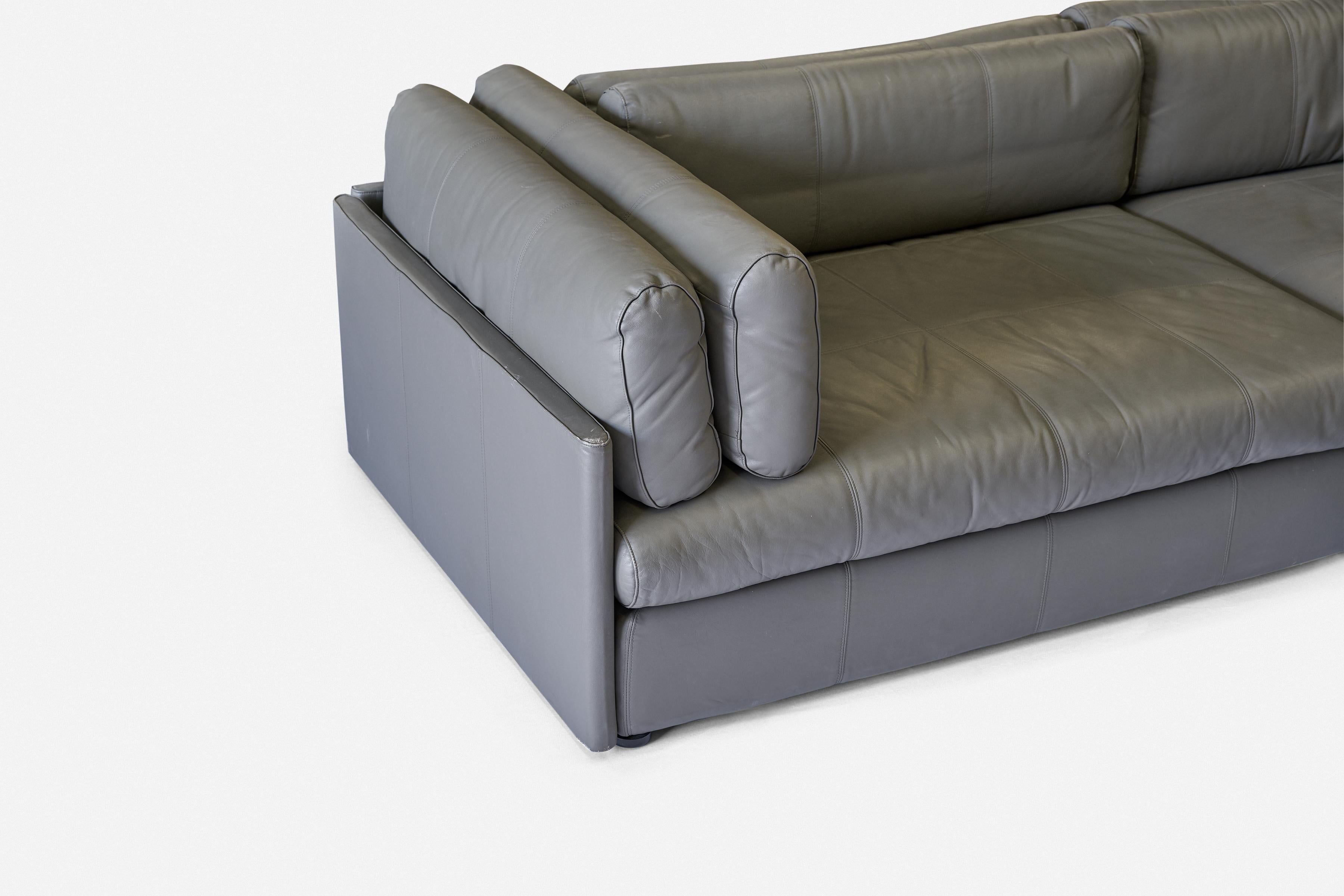 20th Century Rare Afra & Tobia Scarpa ELOGIO sofa for B&B Italia For Sale