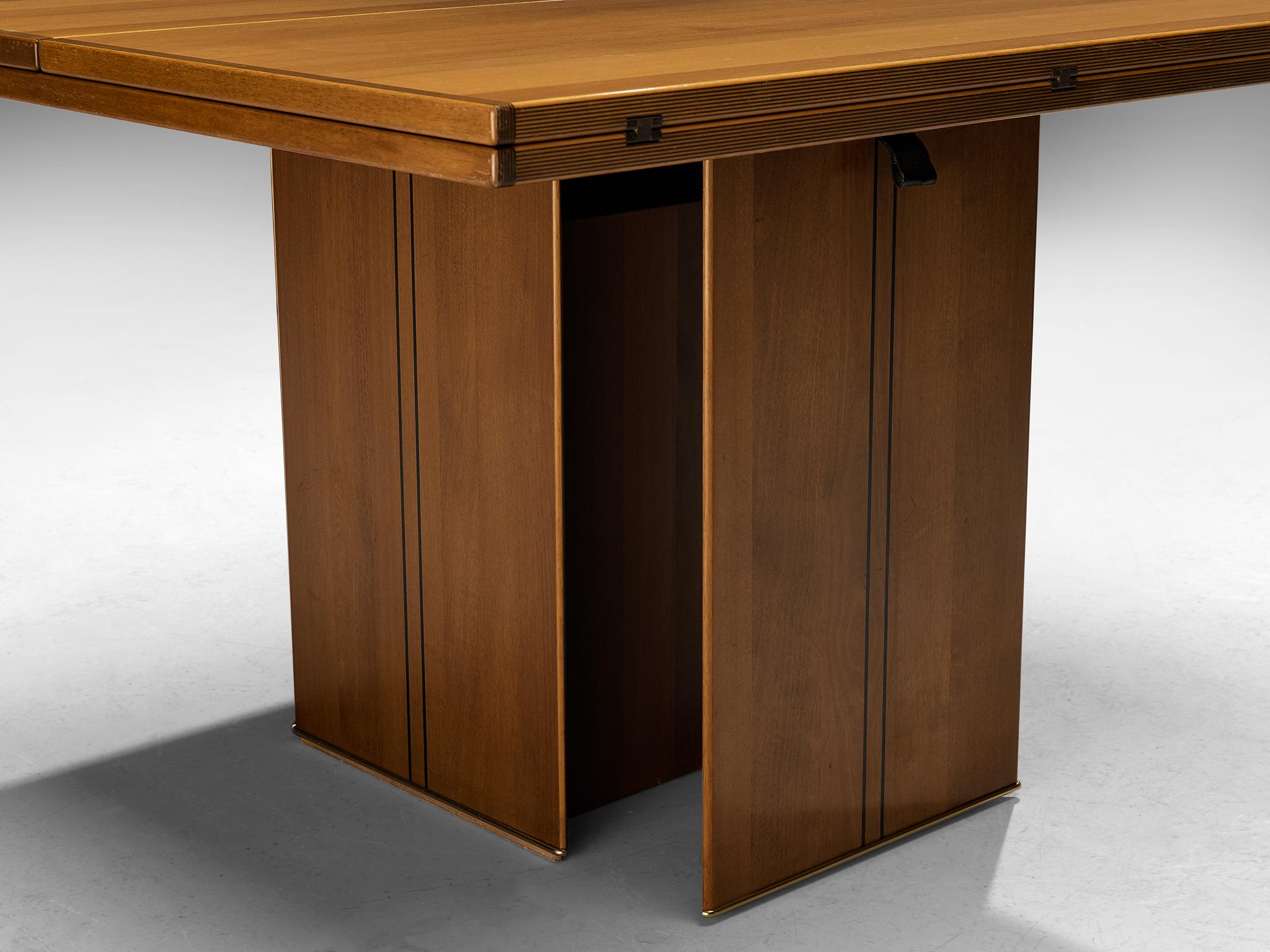 Rare Afra & Tobia Scarpa for Maxalto 'Artona' Dining Table in Walnut 5