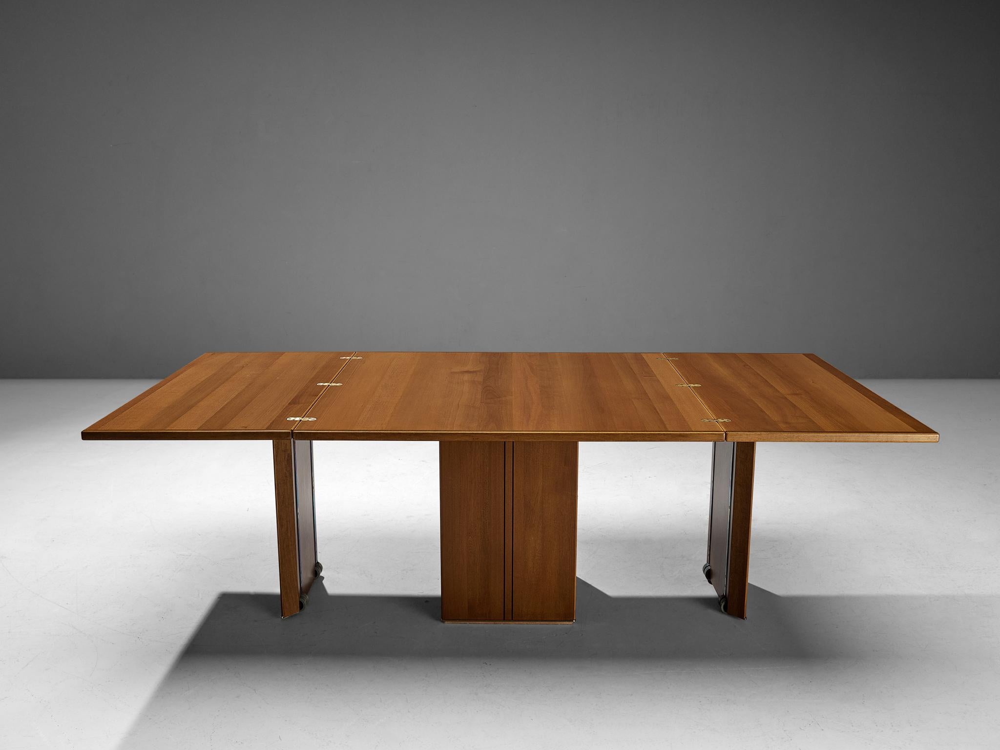 Mid-Century Modern Rare Afra & Tobia Scarpa for Maxalto 'Artona' Dining Table in Walnut