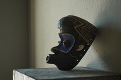 Rare African Bena Lulua Mask Kasai Region DR Congo Early to Mid 20th Century