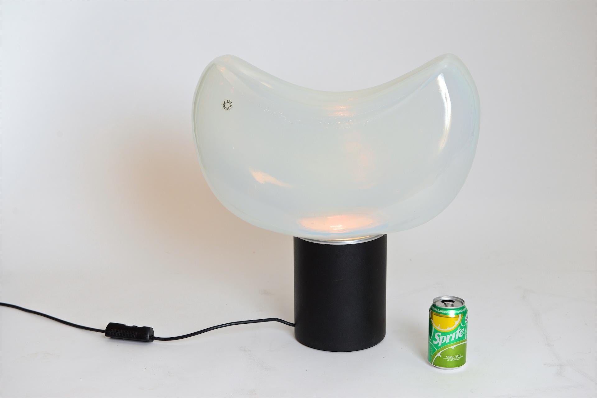 Mid-Century Modern Rare 'Aghia' Leucos Table Light by Roberto Pamio, Italy, circa 1970