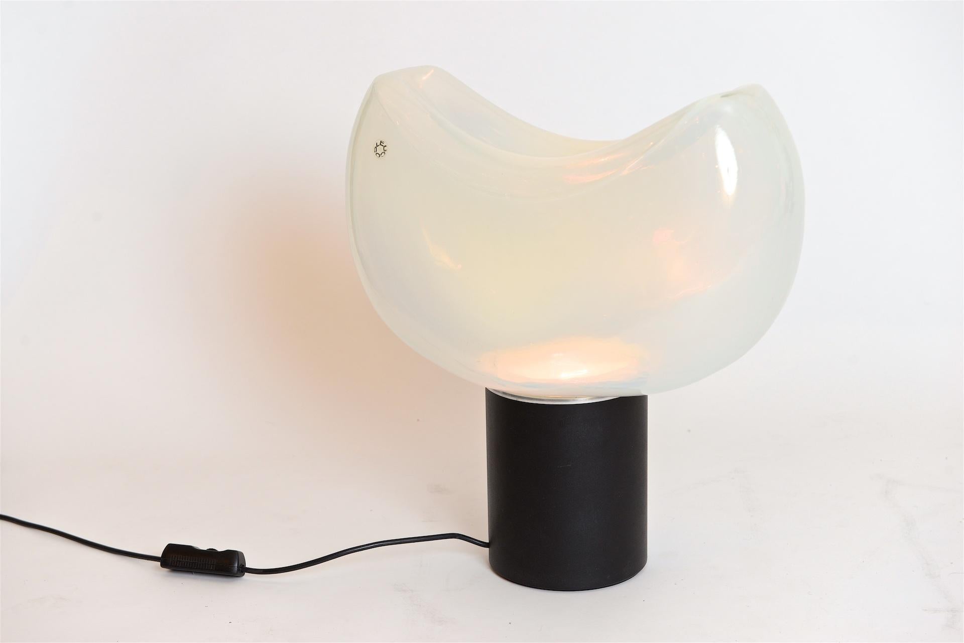 Rare 'Aghia' Leucos Table Light by Roberto Pamio, Italy, circa 1970 In Good Condition In London, GB