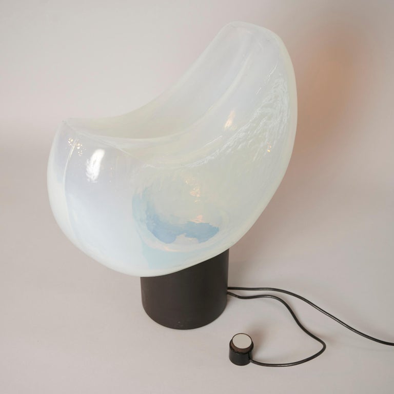 Rare 'Aghia' Leucos Table Light by Roberto Pamio, Italy, circa 1960 In Good Condition For Sale In London, GB