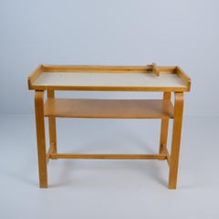 Rare Aino Aalto Child Measuring Table in Birch, Collector Item, Artek 1950's
