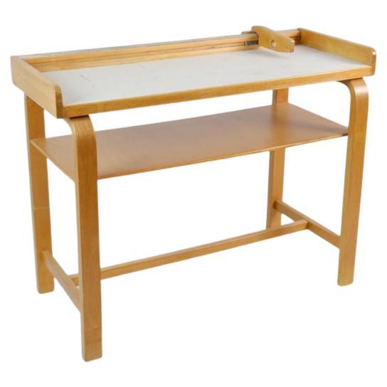 Rare Aino Aalto Child Measuring Table in Birch, Collector Item, Artek 1950's For Sale