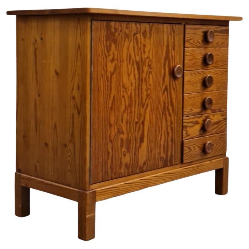 Rare Aino Aalto, Solid Pine Cabinet with Drawers for Artek, 1940s