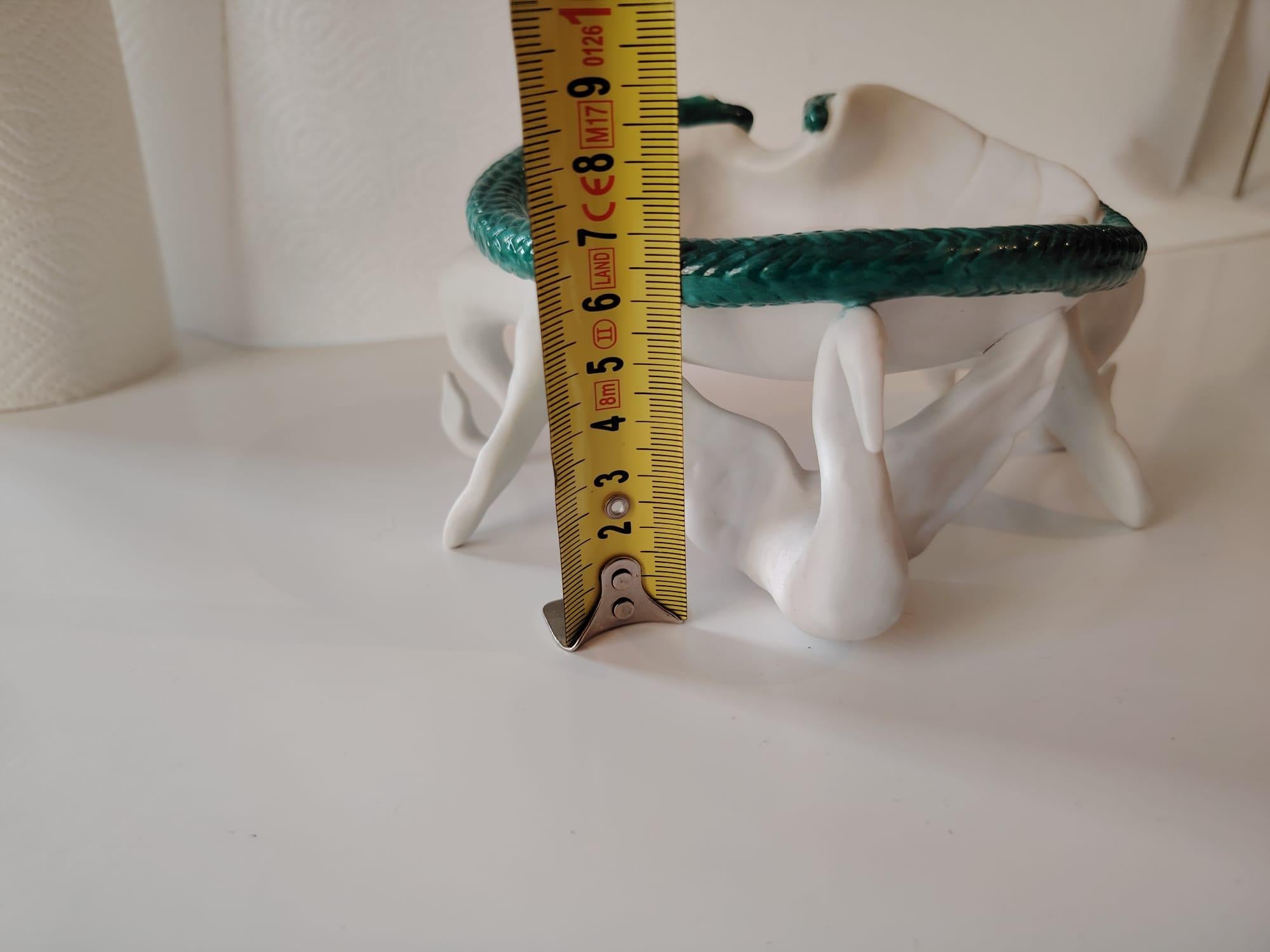 Rare Air India Surrealist Ashtray Porcelain by Salvador Dali For Sale 12